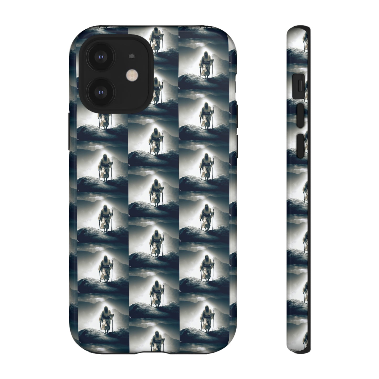 AImagination Collection iPhone Tough Case - "The Walk" - The God Ball Originals by Chris Rabalais (2024)