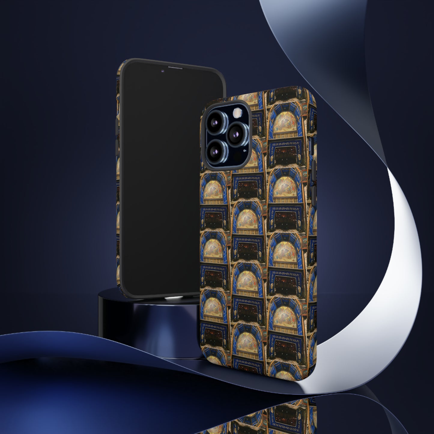 Holy Land Origins Tough Apple and Samsung Cases - Church Of The Nativity at Bethlehem - The God Ball Originals by Chris Rabalais (2024)