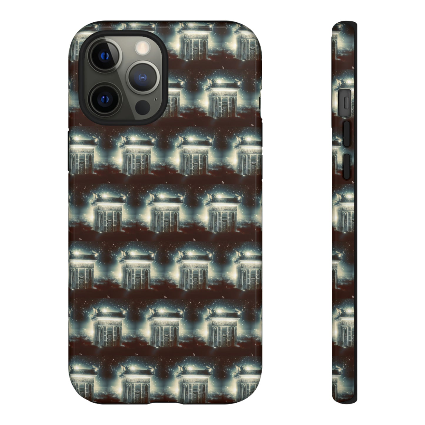 AImagination Collection iPhone Tough Cases - "The Temple" - The God Ball Originals by Chris Rabalais (2024)