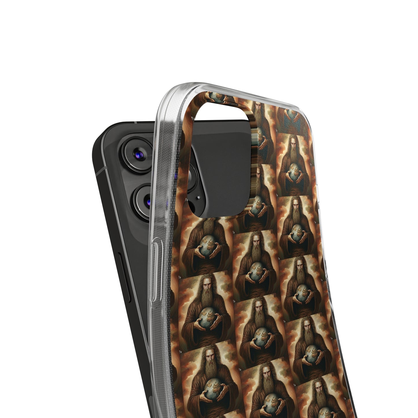 AImagination Collection Soft Phone Cases - "Yahweh's World" - The God Ball Originals by Chris Rabalais (2024)