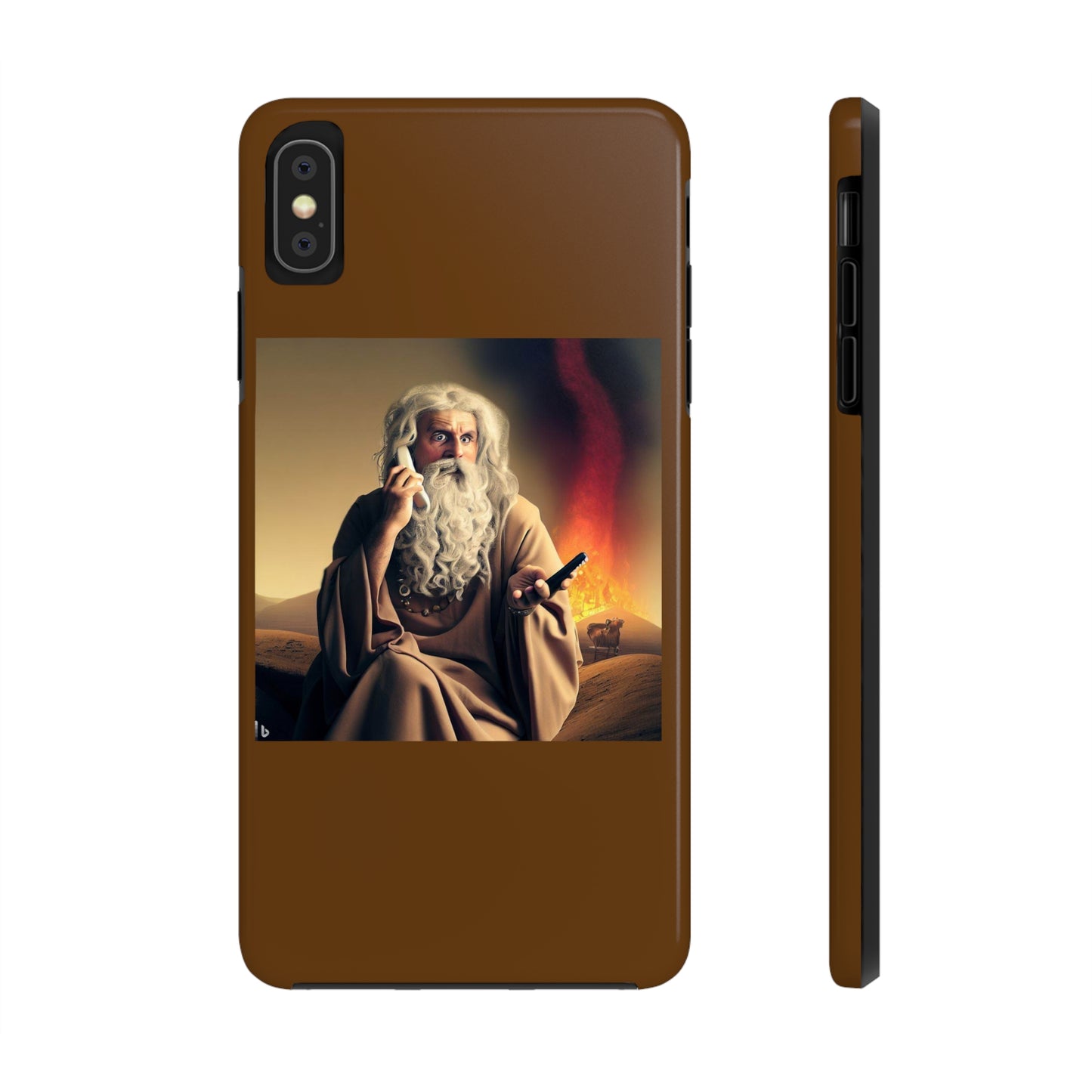 AImagination Collection iPhone Tough Case - "Warning Ignored" - The God Ball Originals by Chris Rabalais (2024)