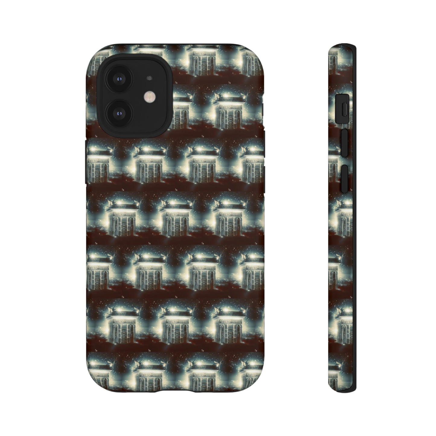 AImagination Collection iPhone Tough Cases - "The Temple" - The God Ball Originals by Chris Rabalais (2024)