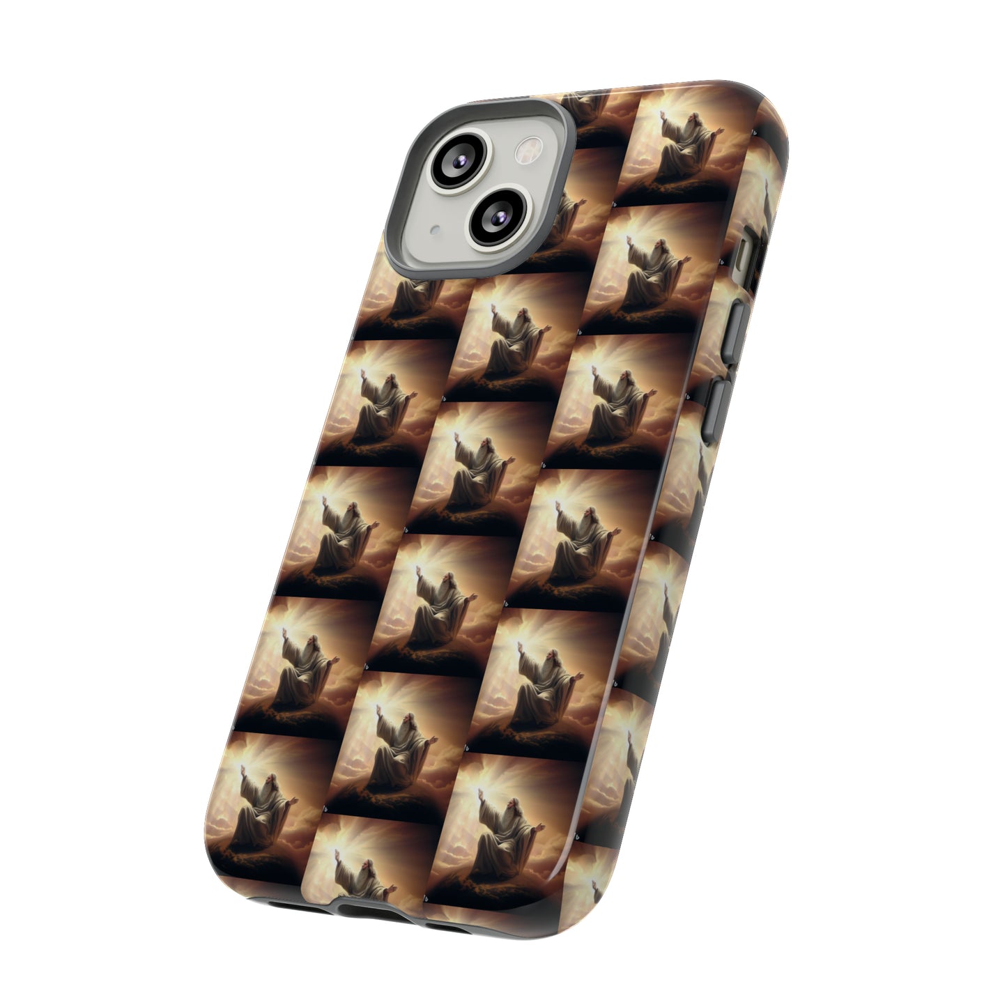 AImagination Collection iPhone Tough Case - "Let There Be Light" - The God Ball Originals by Chris Rabalais (2024)