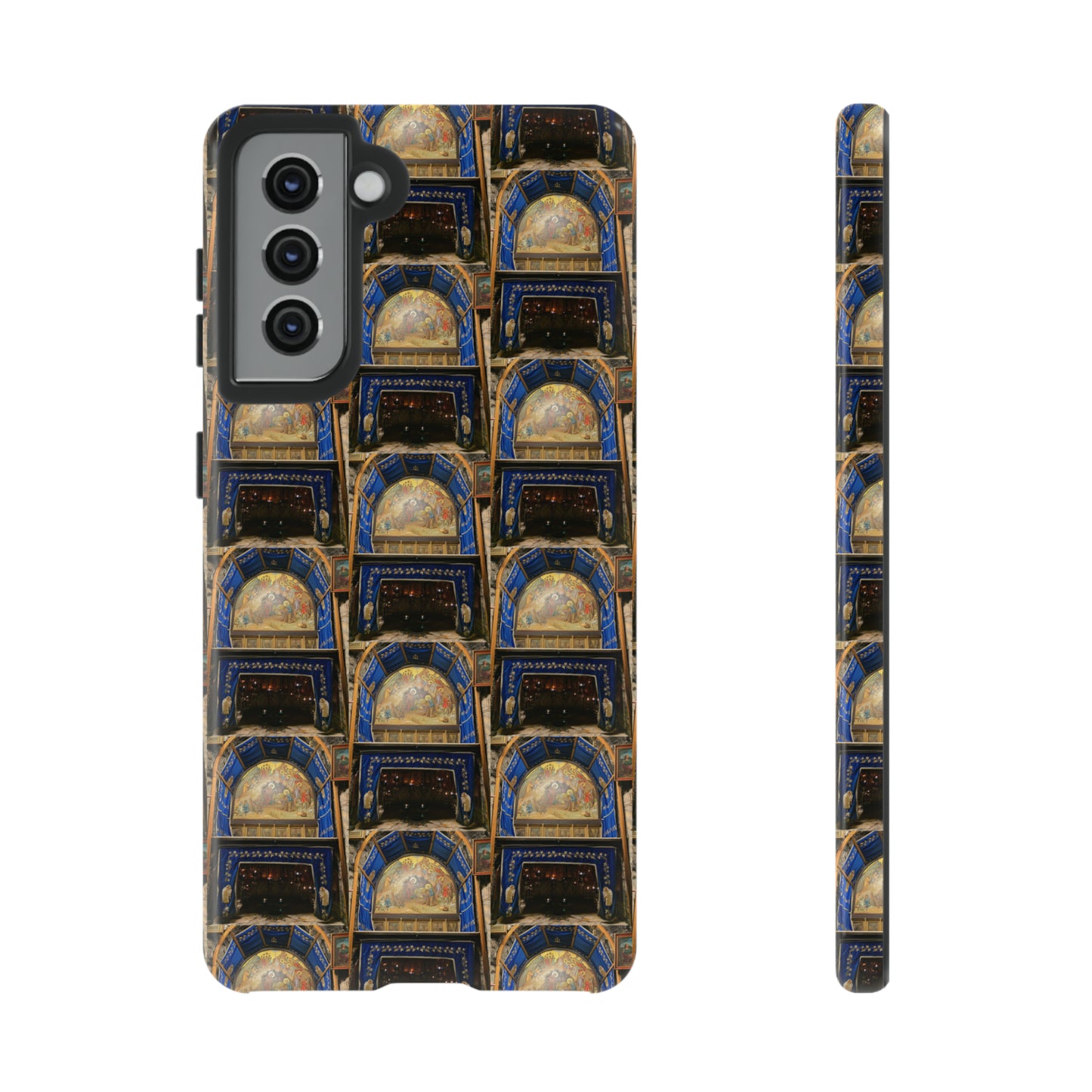 Holy Land Origins Tough Apple and Samsung Cases - Church Of The Nativity at Bethlehem - The God Ball Originals by Chris Rabalais (2024)