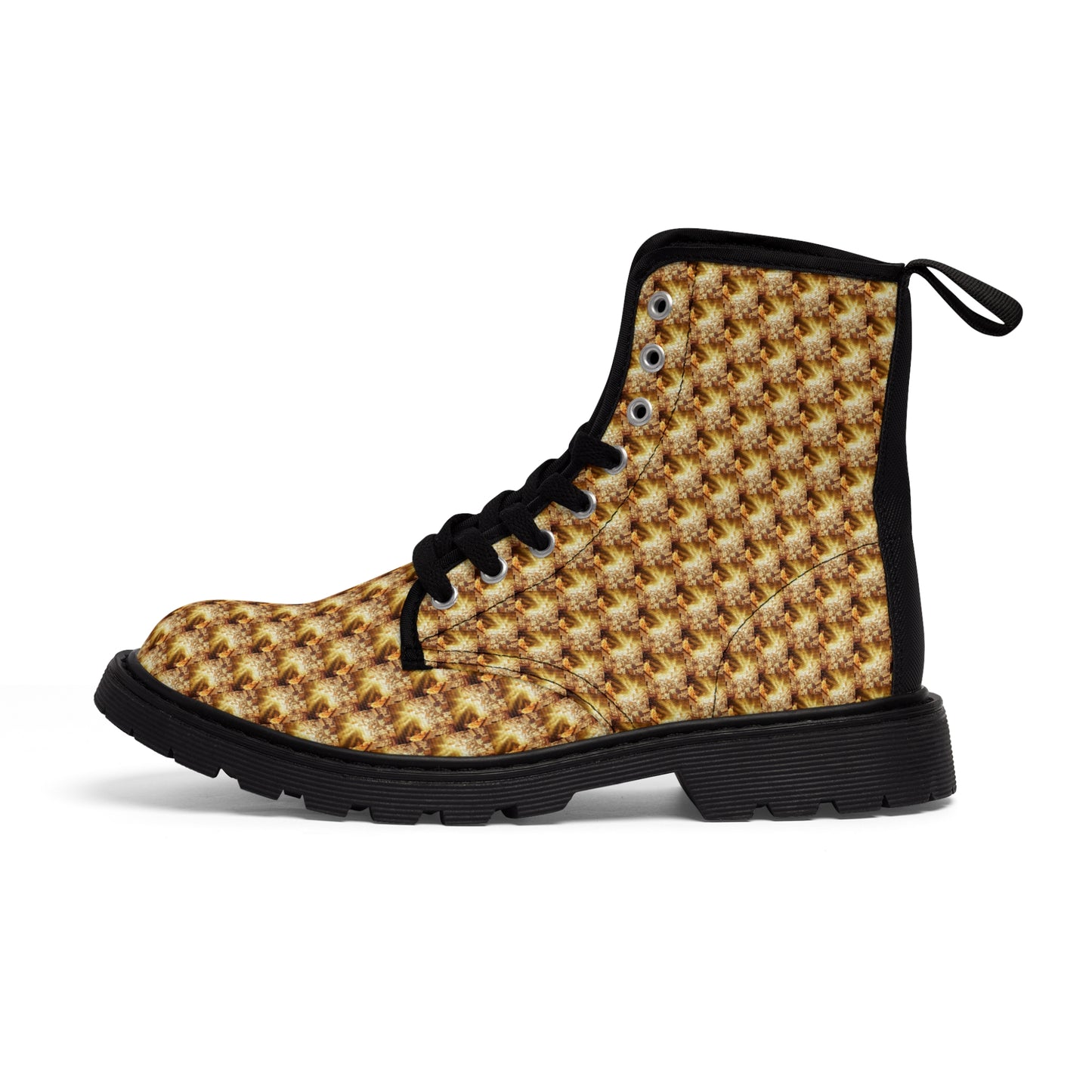 AImagination Collection Women's "Doc" Boots - "The Golden Kingdom" - The God Ball Originals by Chris Rabalais (2024)