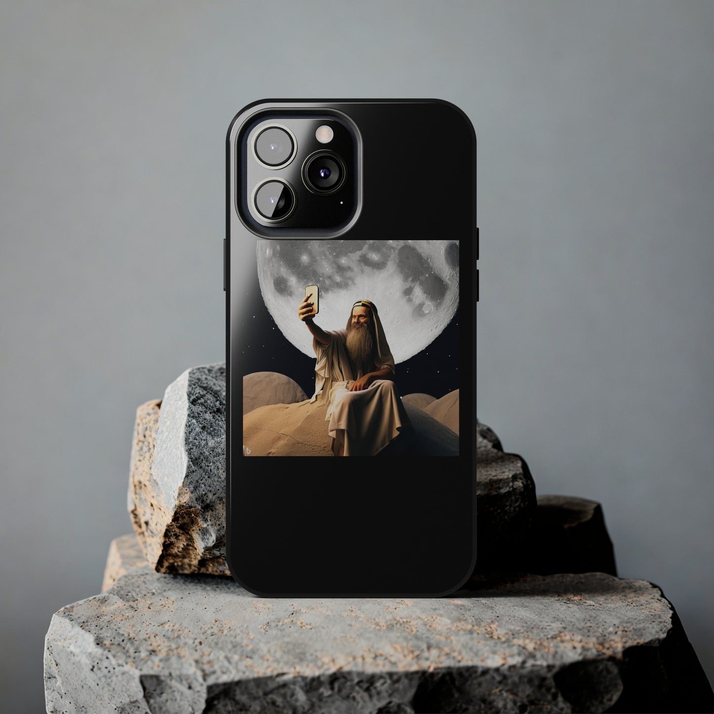 AImagination Collection iPhone Tough Case - "The Old and The New" - The God Ball Originals by Chris Rabalais (2024)