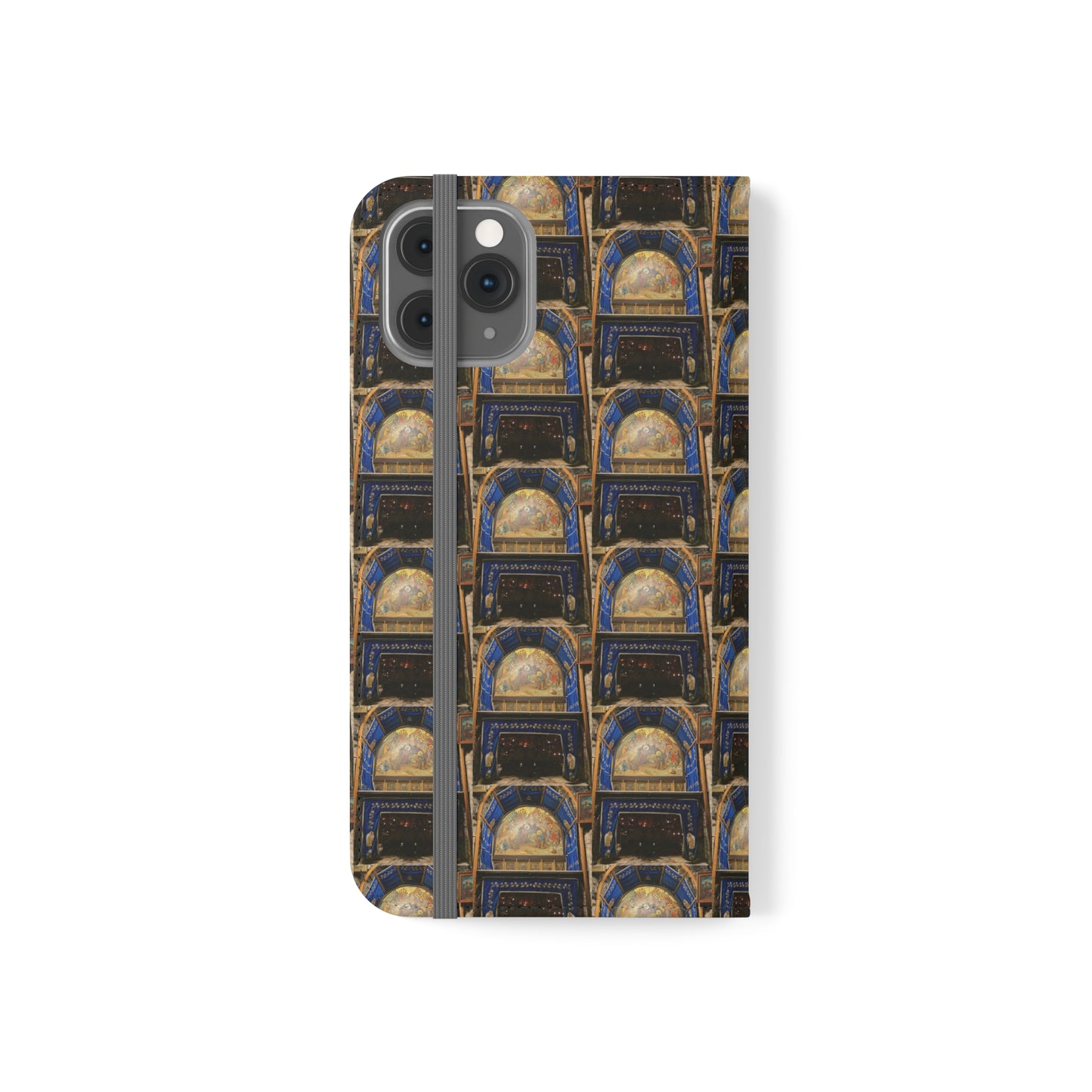 Holy Land Origins Apple iPhone Flip Cases - Church of the Nativity at Bethlehem - The God Ball Originals by Chris Rabalais (2024)