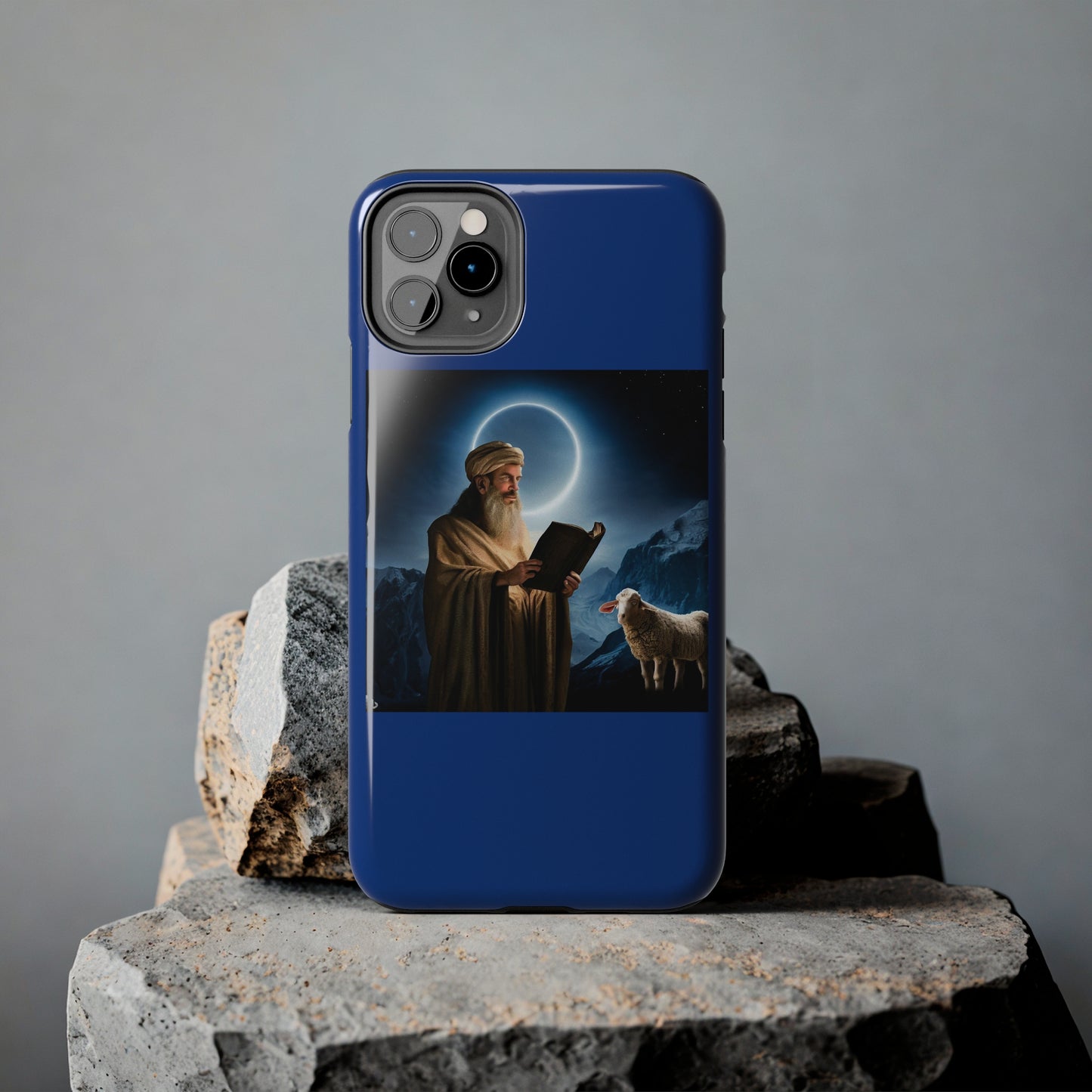 AImagination Collection iPhone Tough Case - "Feed My Sheep" - The God Ball Originals by Chris Rabalais (2024)