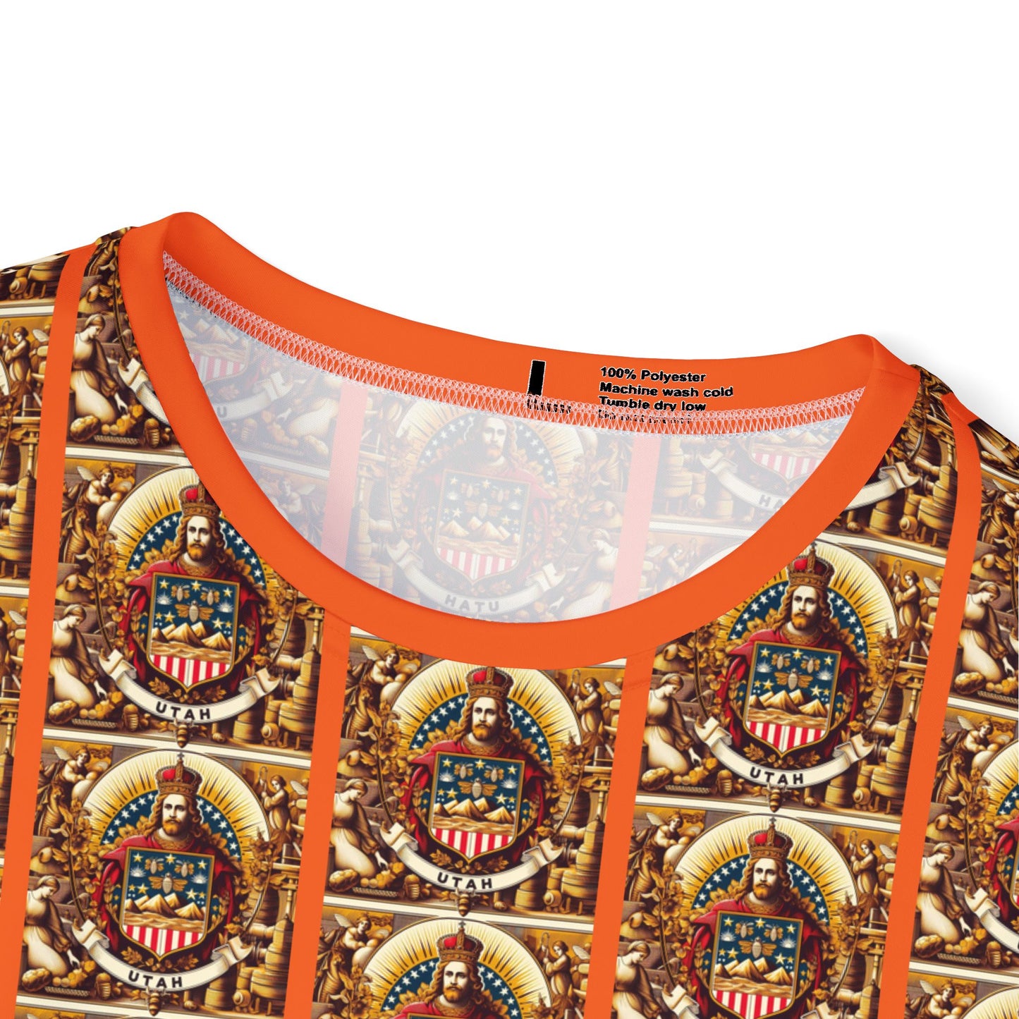 Utah Vintage Christian Crusader - Premium Sports Jersey - USA - 100% Charity Benefit - The God Vote Collection by Chris Rabalais