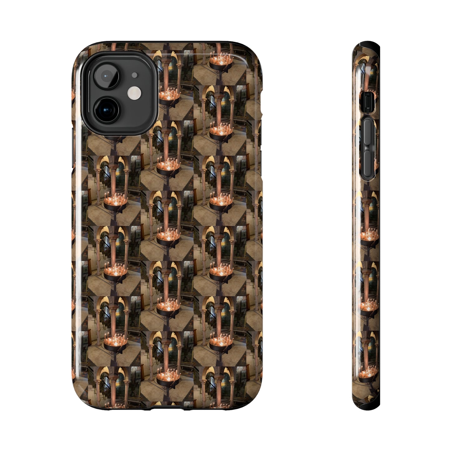 Holy Land Origins Apple iPhone Tough Case - Church of the Holy Sepulchre at Jerusalem - The God Ball Originals by Chris Rabalais (2024)