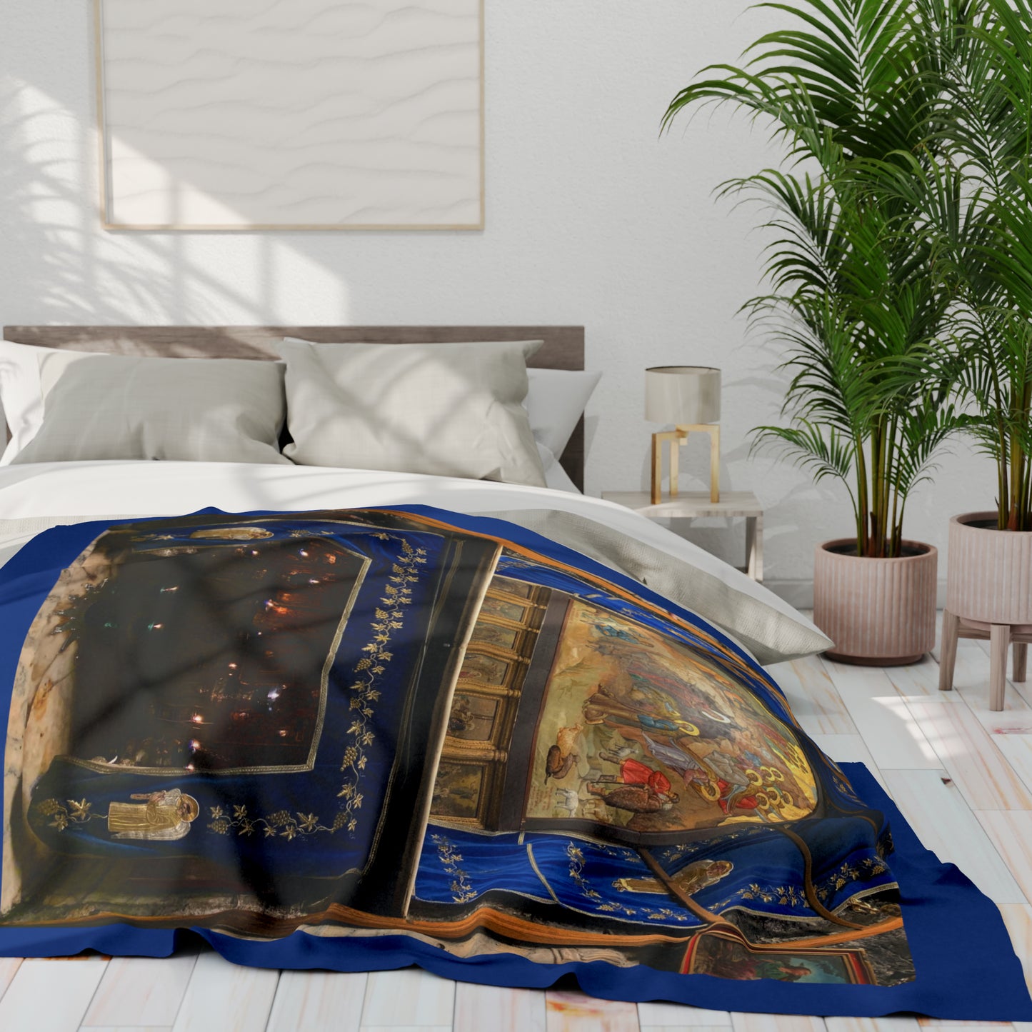 Holy Land Origins Arctic Fleece Blanket - Church of the Nativity at Bethlehem - The God Ball Originals by Chris Rabalais (2024)