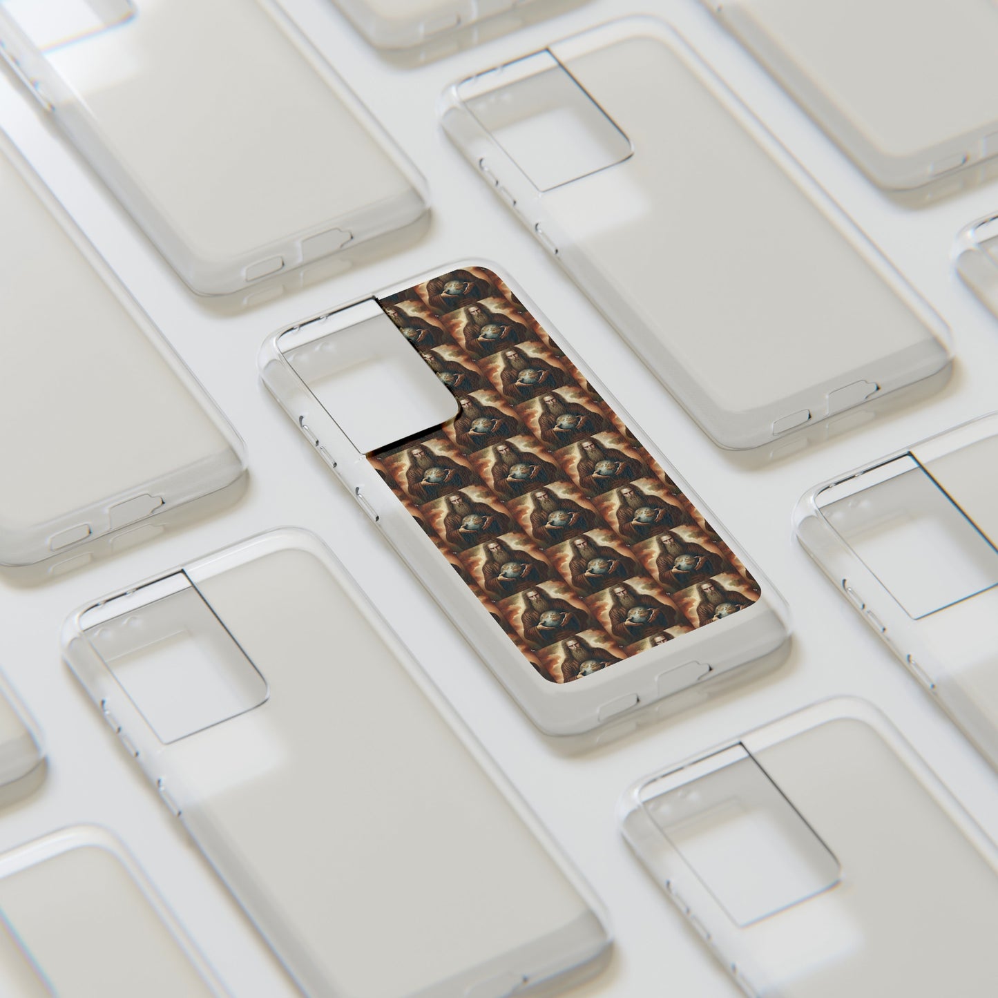 AImagination Collection Soft Phone Cases - "Yahweh's World" - The God Ball Originals by Chris Rabalais (2024)