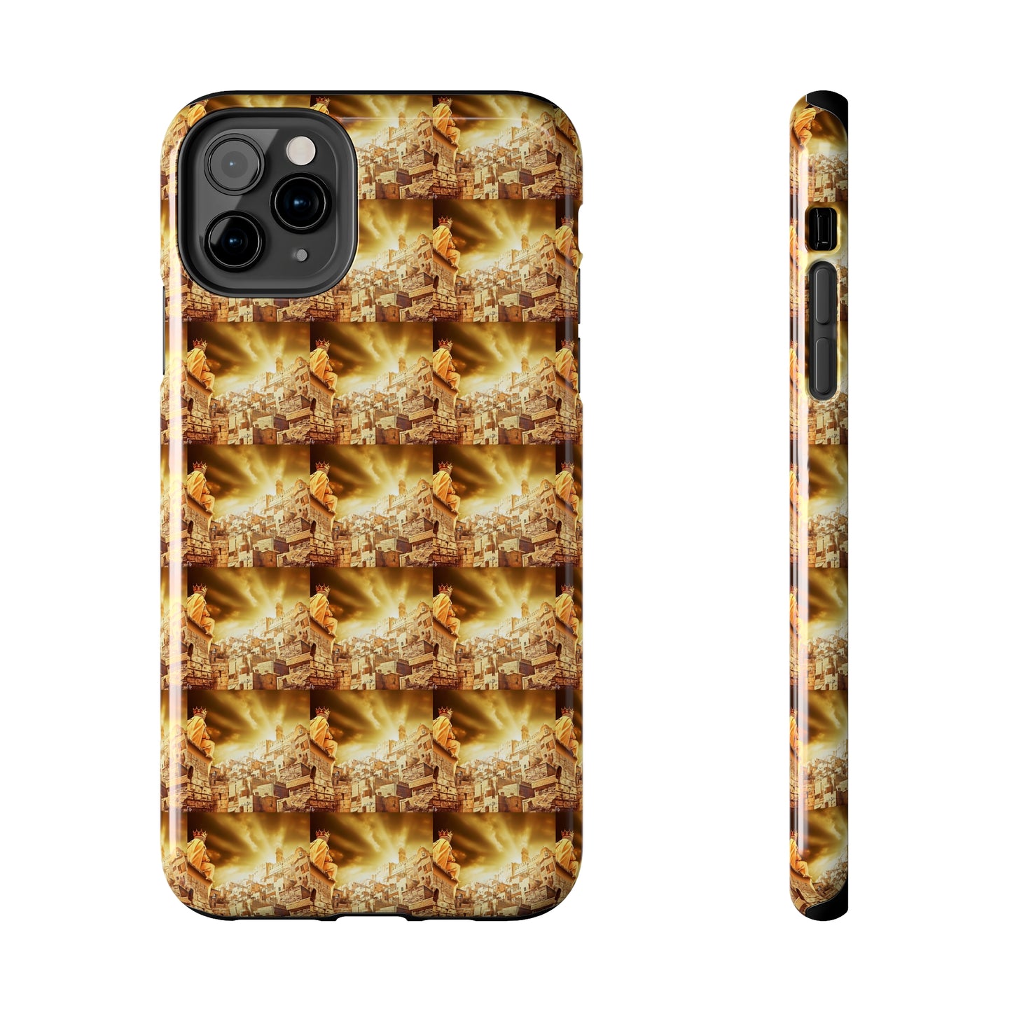 AImagination Collection Apple iPhone Tough Case - "The Golden Kingdom" - The God Ball Originals by Chris Rabalais