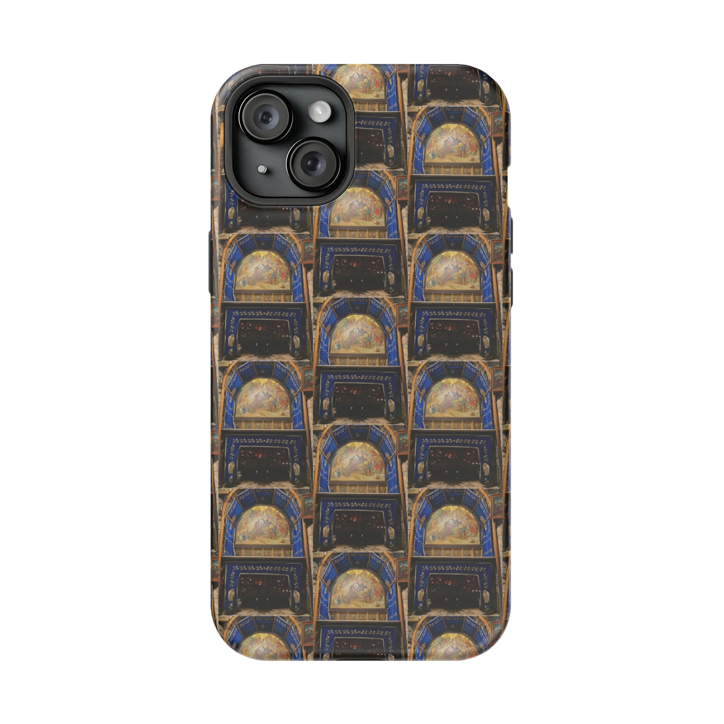 Holy Land Origins Apple iPhone MagSafe Tough Cases - Church of the Nativity at Bethlehem - The God Ball Originals by Chris Rabalais (2024)