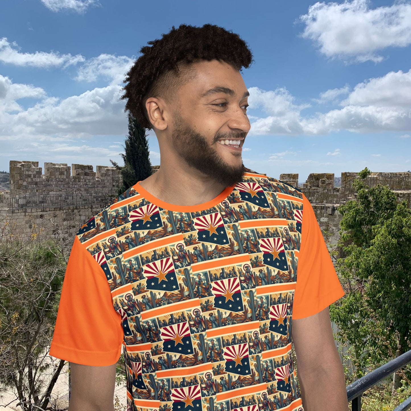 Arizona Vintage Christian Crusader - Premium Sports Jersey - USA - 100% Charity Benefit - The God Vote Collection by Chris Rabalais