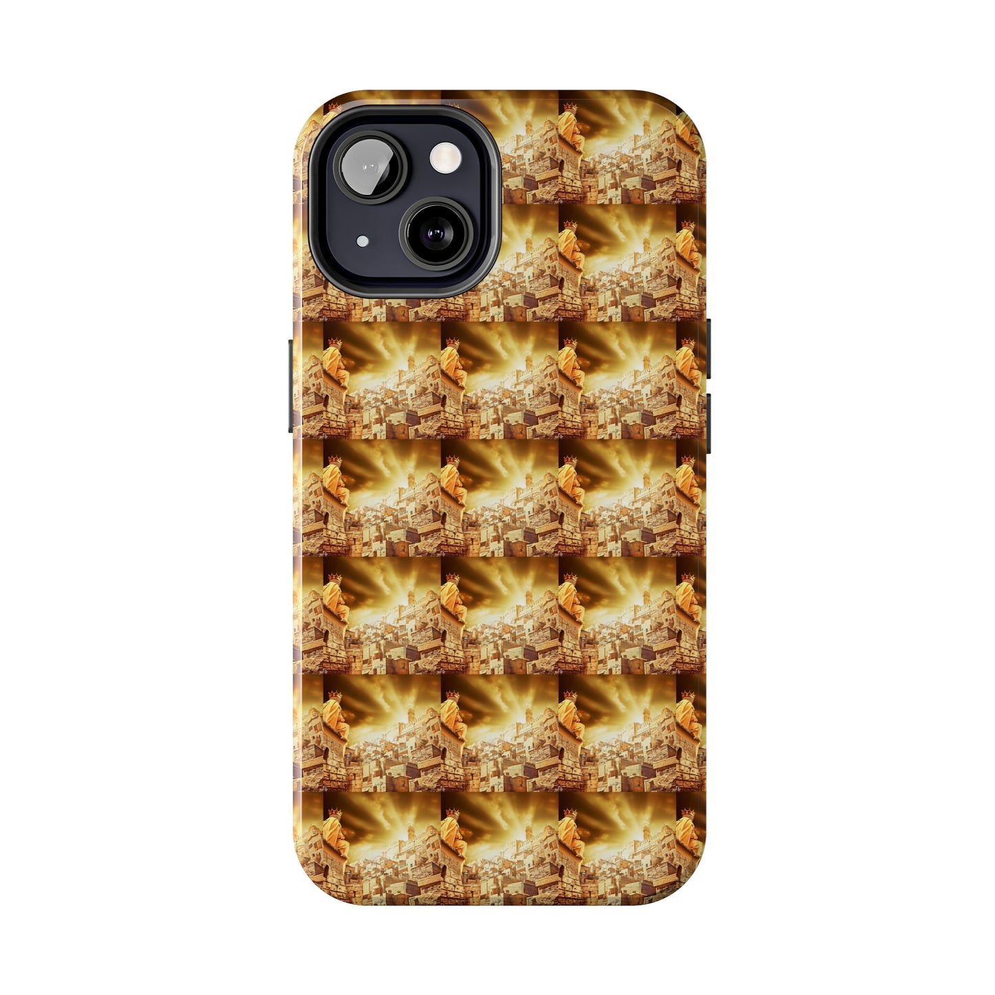 AImagination Collection Apple iPhone Tough Case - "The Golden Kingdom" - The God Ball Originals by Chris Rabalais