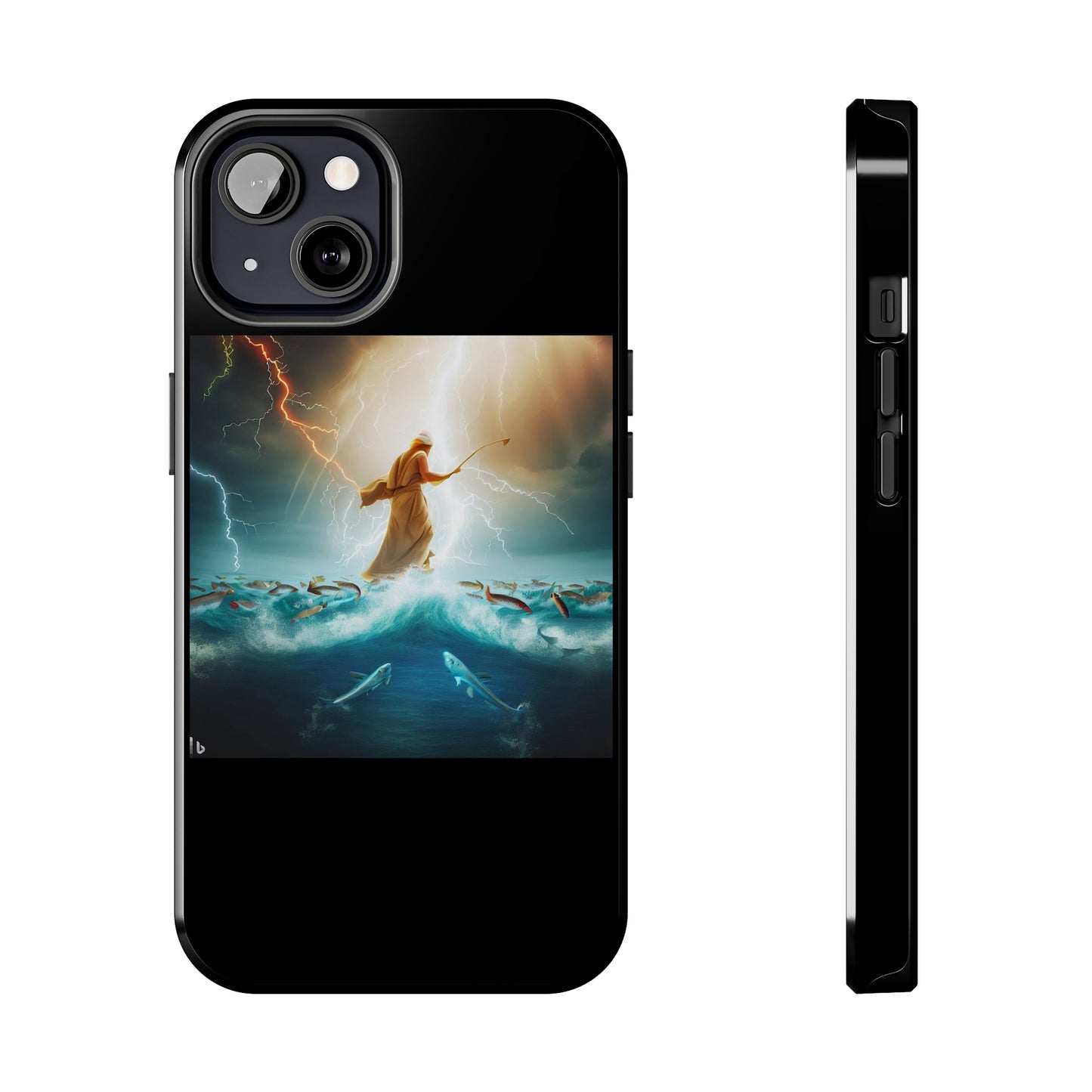 AImagination Collection iPhone Tough Case - "Fishing" - The God Ball Originals by Chris Rabalais (2024)