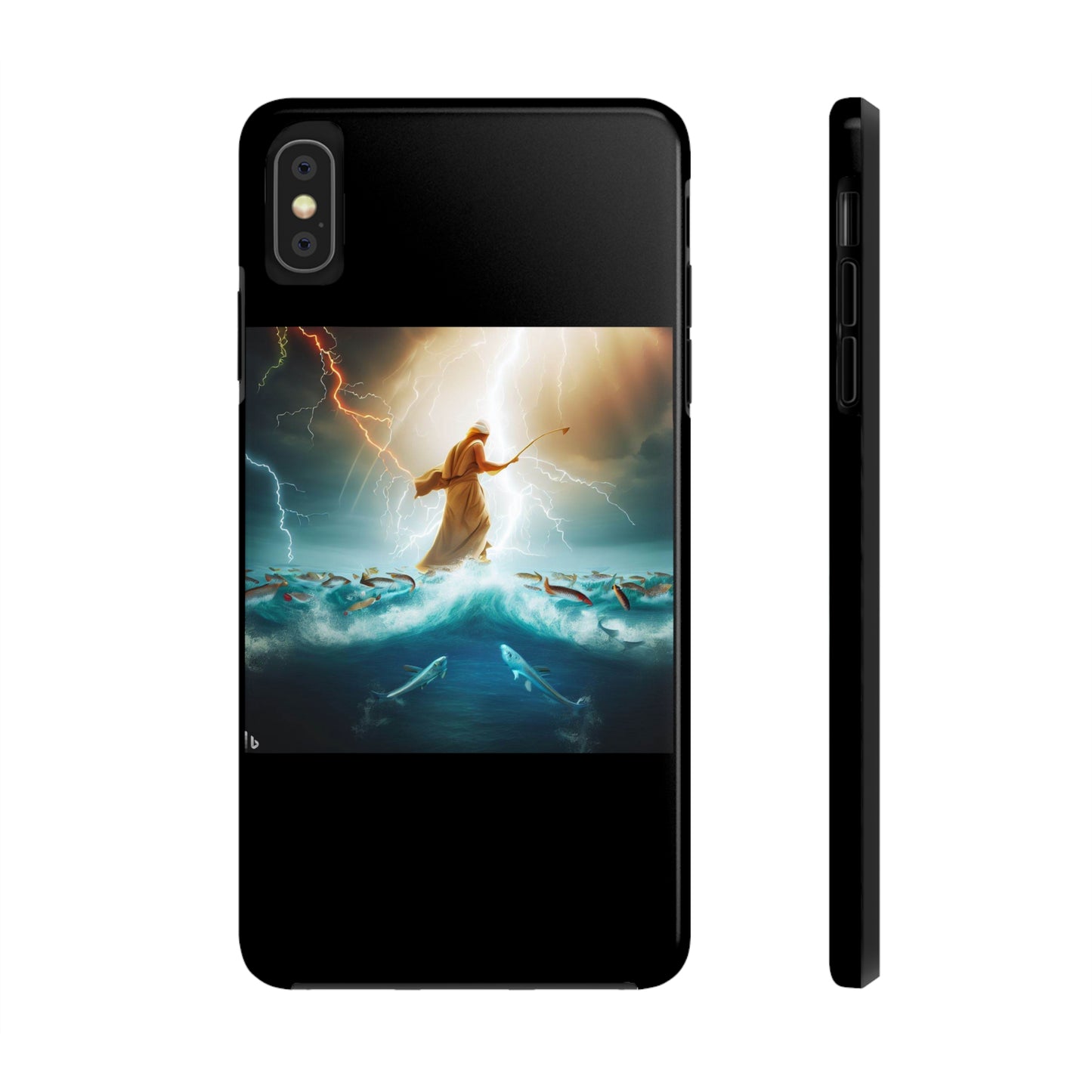AImagination Collection iPhone Tough Case - "Fishing" - The God Ball Originals by Chris Rabalais (2024)