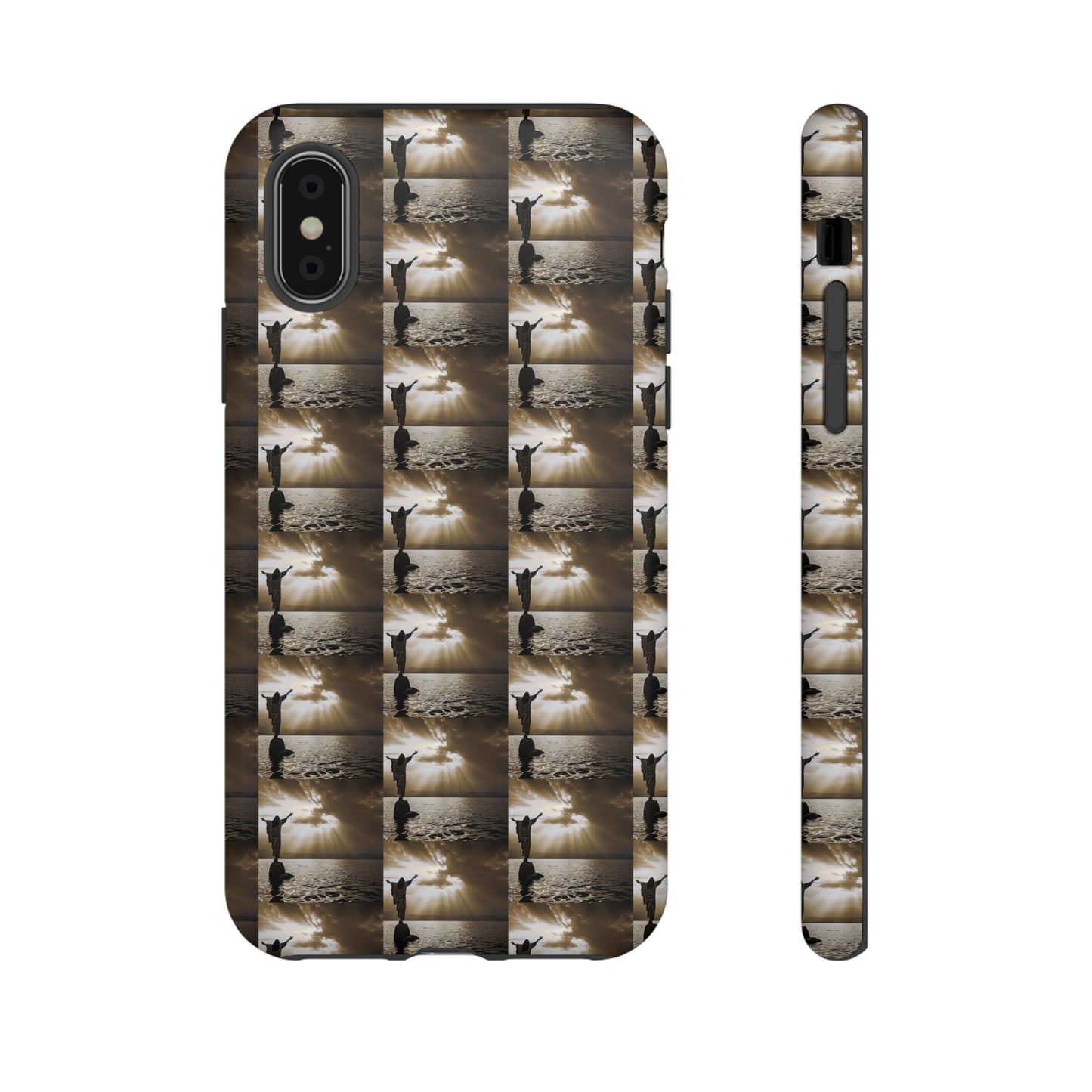 AImagination Collection iPhone Tough Case - "Here I Am" - The God Ball Originals by Chris Rabalais (2024)