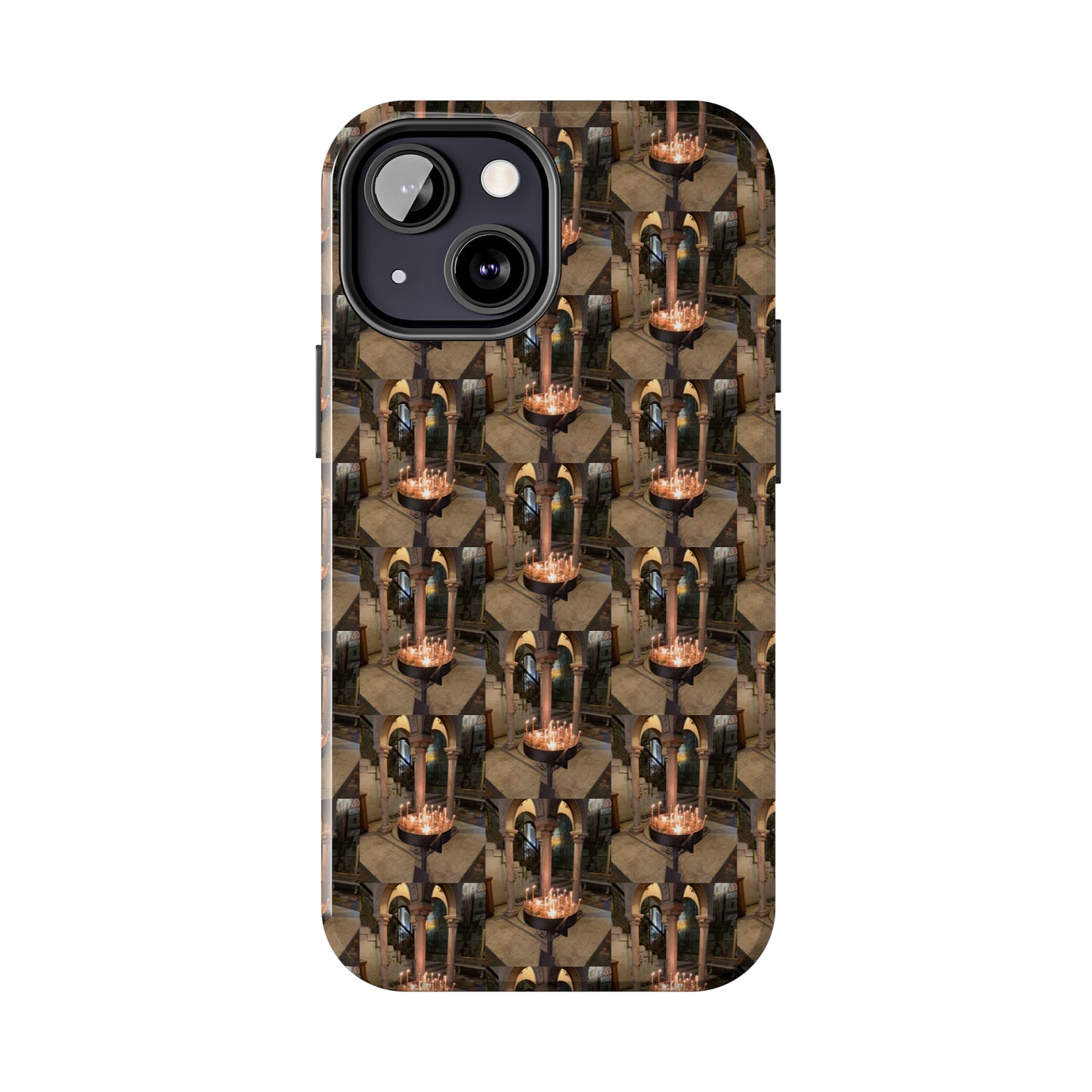 Holy Land Origins Apple iPhone Tough Case - Church of the Holy Sepulchre at Jerusalem - The God Ball Originals by Chris Rabalais (2024)