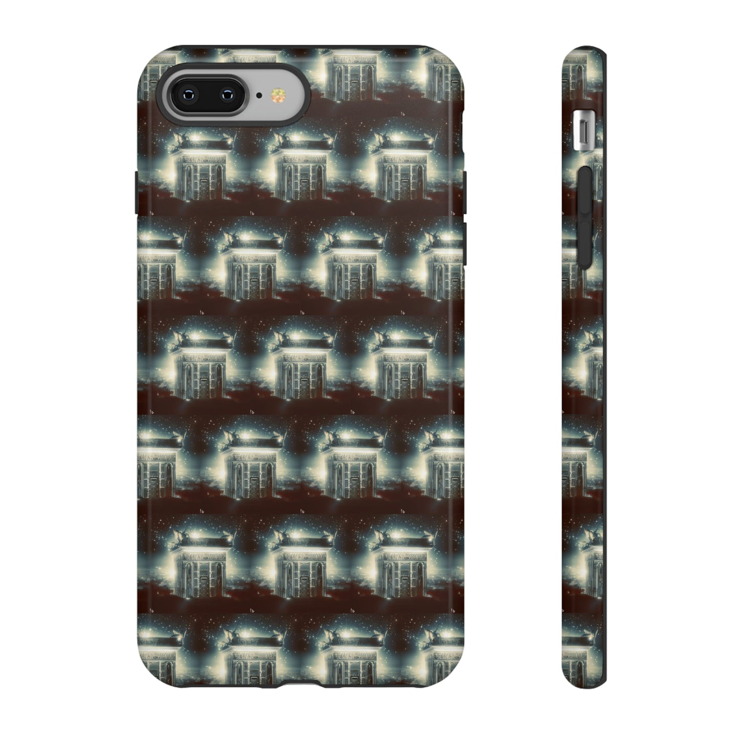 AImagination Collection iPhone Tough Cases - "The Temple" - The God Ball Originals by Chris Rabalais (2024)