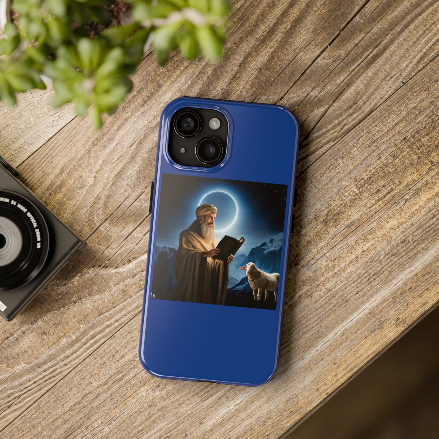 AImagination Collection iPhone Tough Case - "Feed My Sheep" - The God Ball Originals by Chris Rabalais (2024)