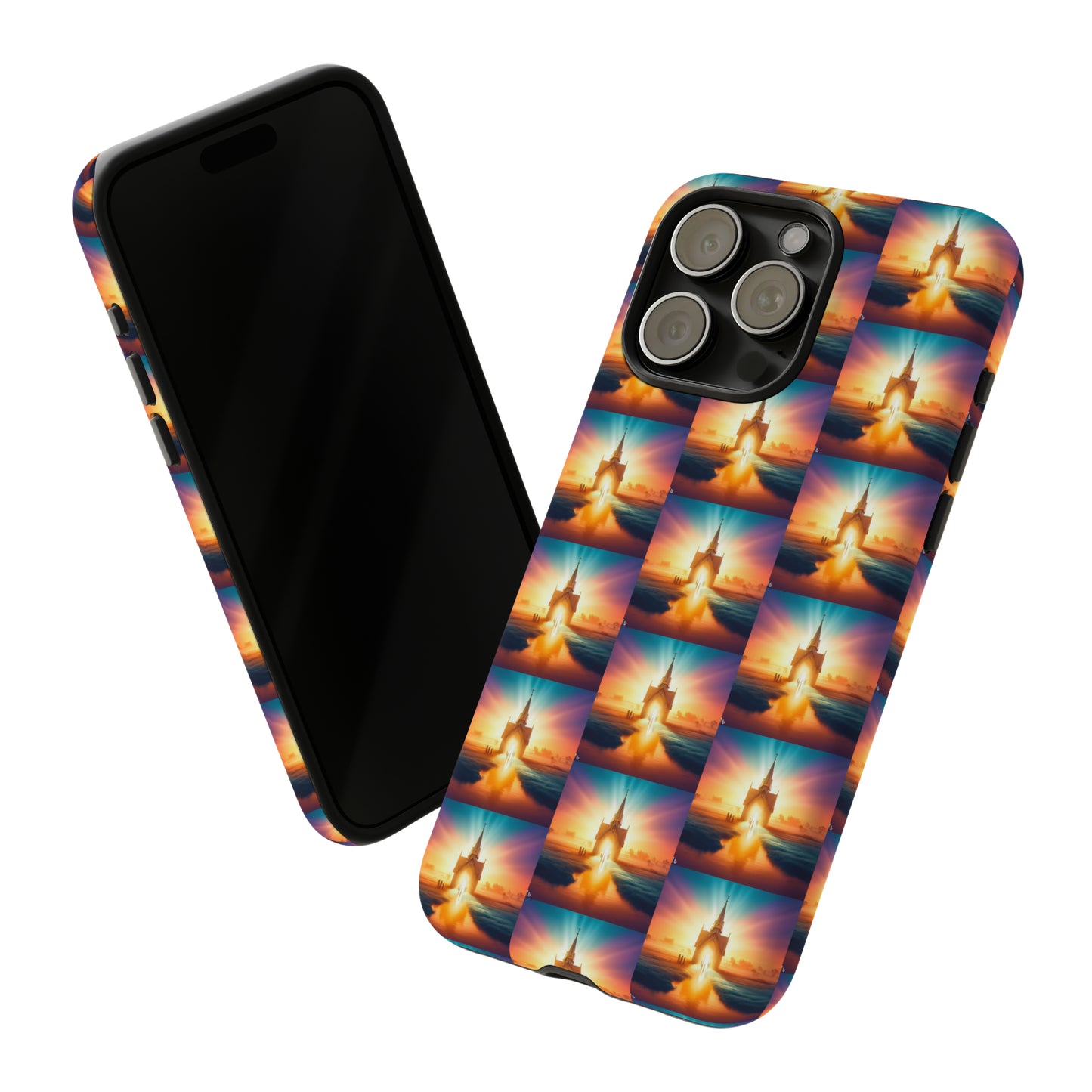 AImagination Collection iPhone Tough Case - "Come to the Light" - The God Ball Originals by Chris Rabalais (2024)