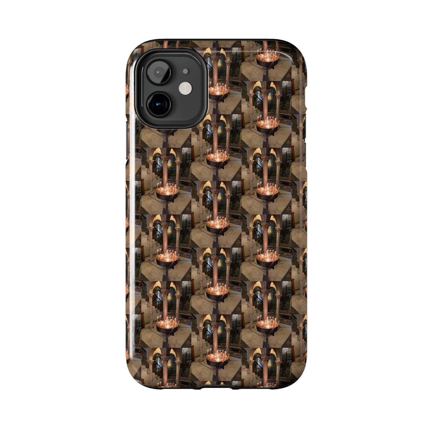 Holy Land Origins Apple iPhone Tough Case - Church of the Holy Sepulchre at Jerusalem - The God Ball Originals by Chris Rabalais (2024)