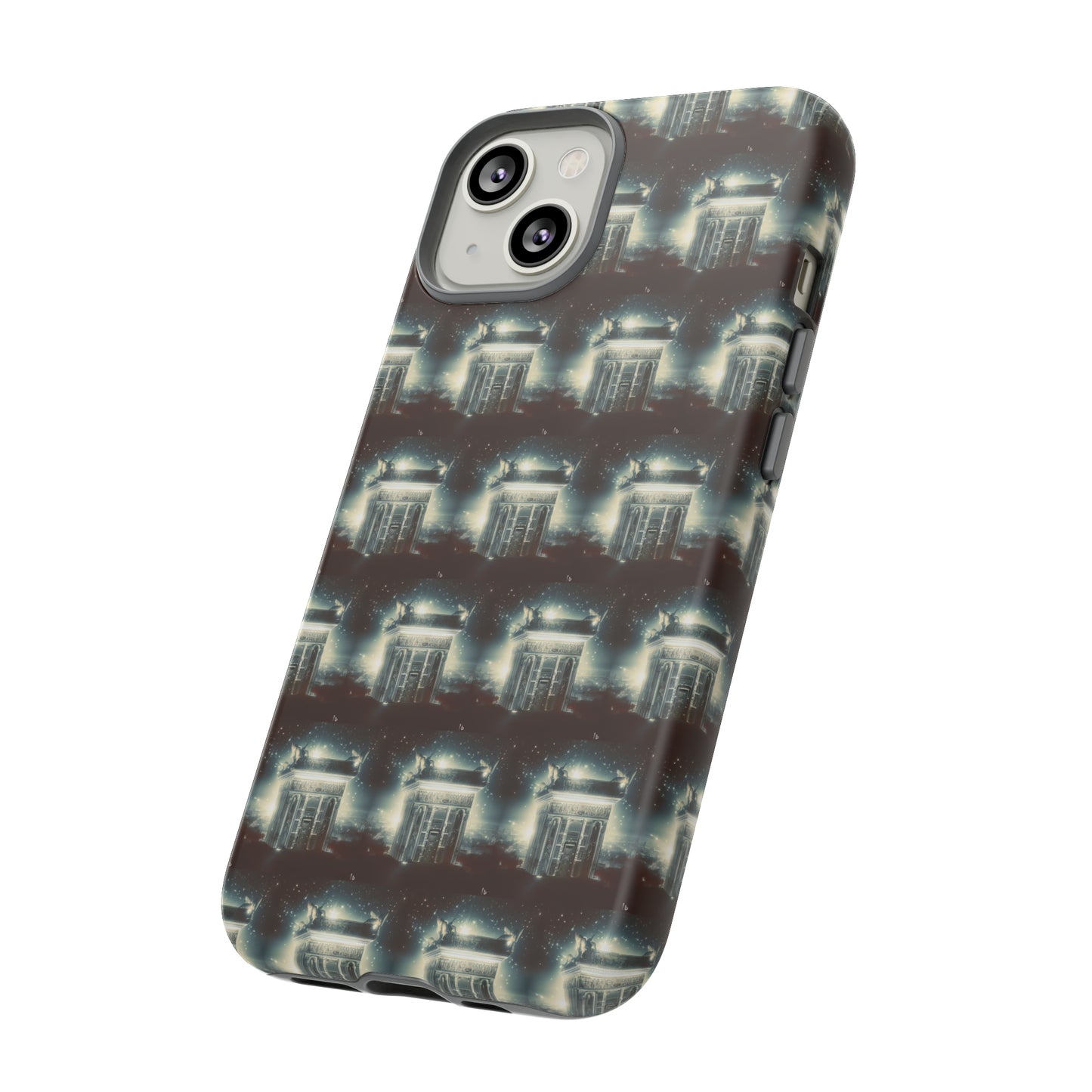 AImagination Collection iPhone Tough Cases - "The Temple" - The God Ball Originals by Chris Rabalais (2024)