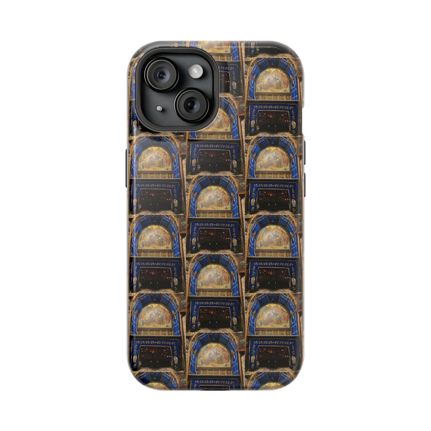 Holy Land Origins Apple iPhone MagSafe Tough Cases - Church of the Nativity at Bethlehem - The God Ball Originals by Chris Rabalais (2024)