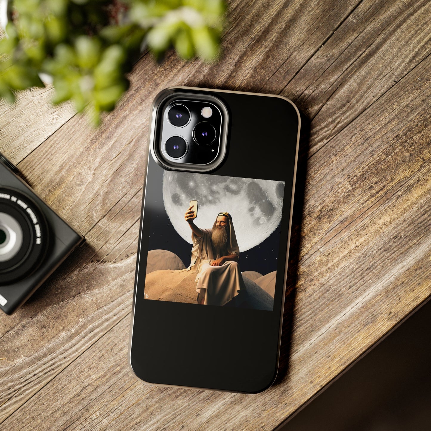 AImagination Collection iPhone Tough Case - "The Old and The New" - The God Ball Originals by Chris Rabalais (2024)