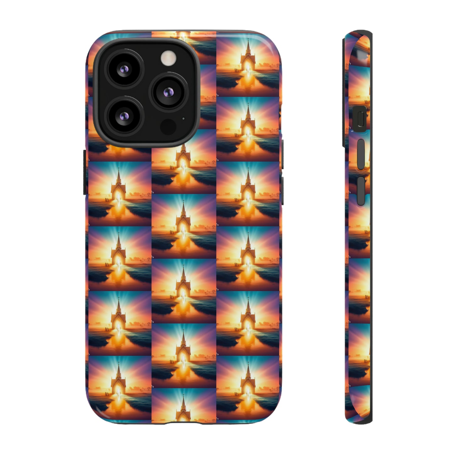 AImagination Collection iPhone Tough Case - "Come to the Light" - The God Ball Originals by Chris Rabalais (2024)