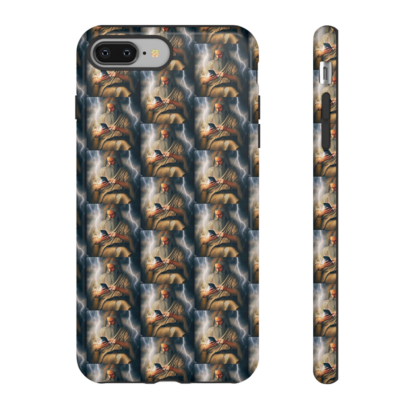 AImagination Collection iPhone Tough Cases - "The Watchman" - The God Ball Originals by Chris Rabalais (2024)