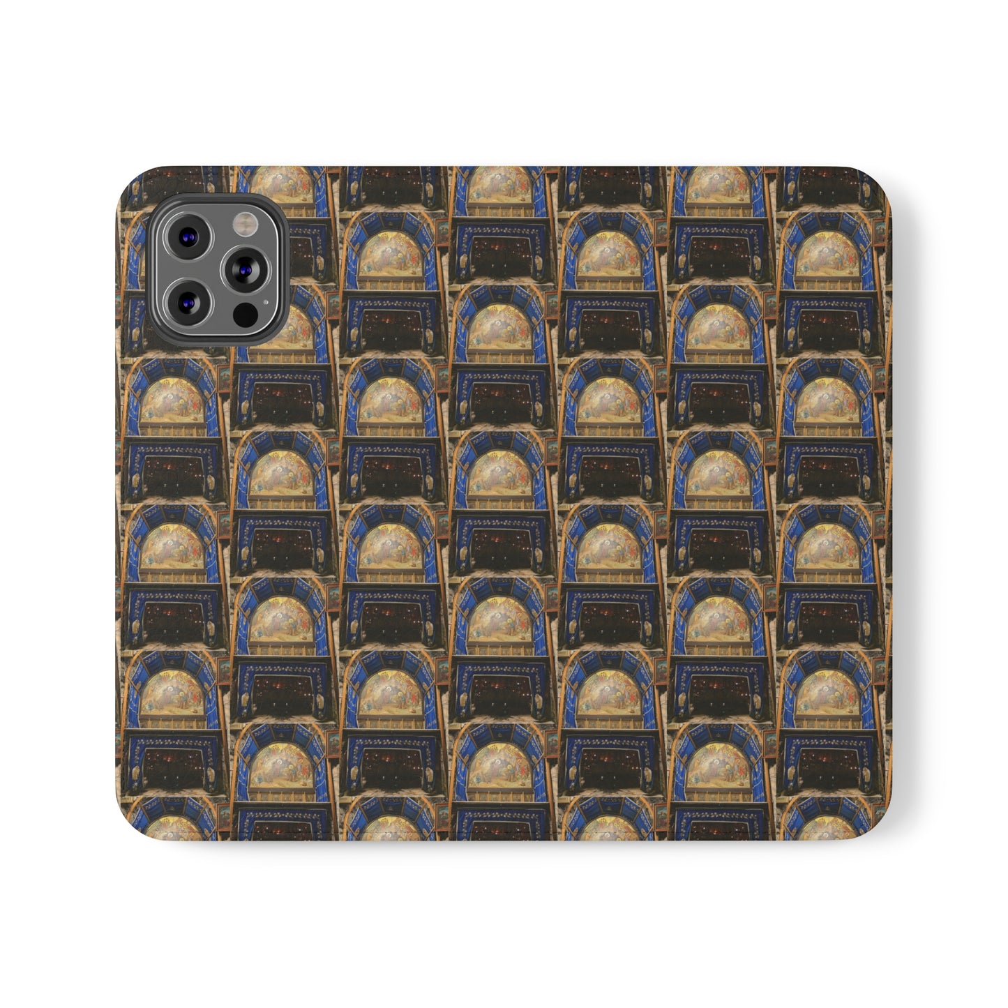 Holy Land Origins Apple iPhone Flip Cases - Church of the Nativity at Bethlehem - The God Ball Originals by Chris Rabalais (2024)