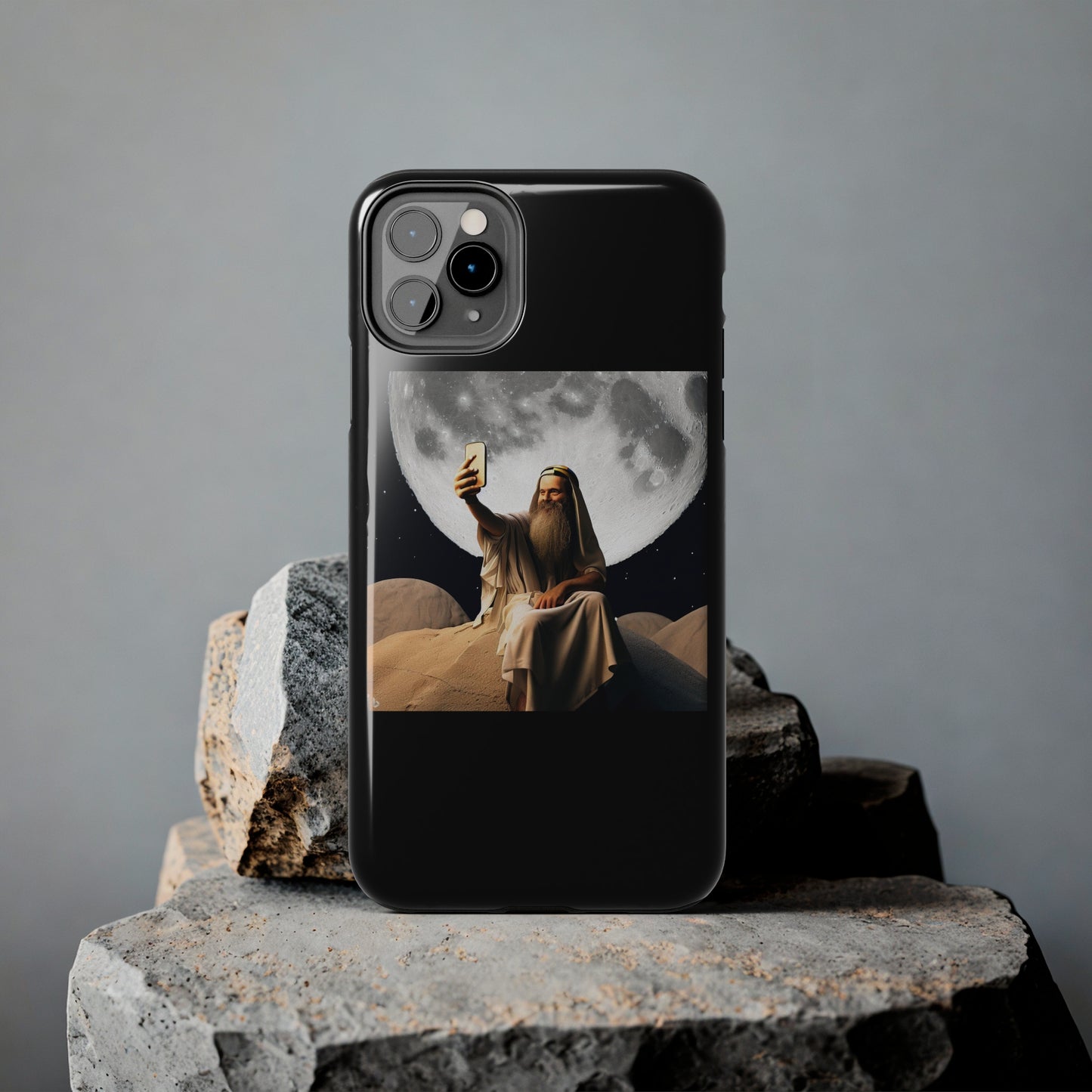 AImagination Collection iPhone Tough Case - "The Old and The New" - The God Ball Originals by Chris Rabalais (2024)