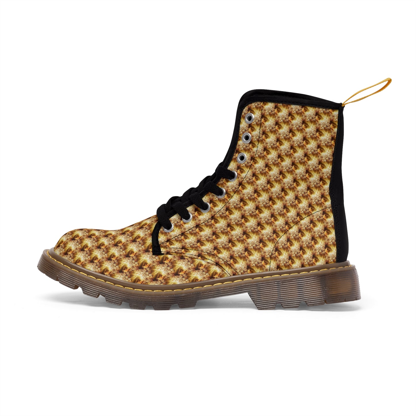 AImagination Collection Women's "Doc" Boots - "The Golden Kingdom" - The God Ball Originals by Chris Rabalais (2024)