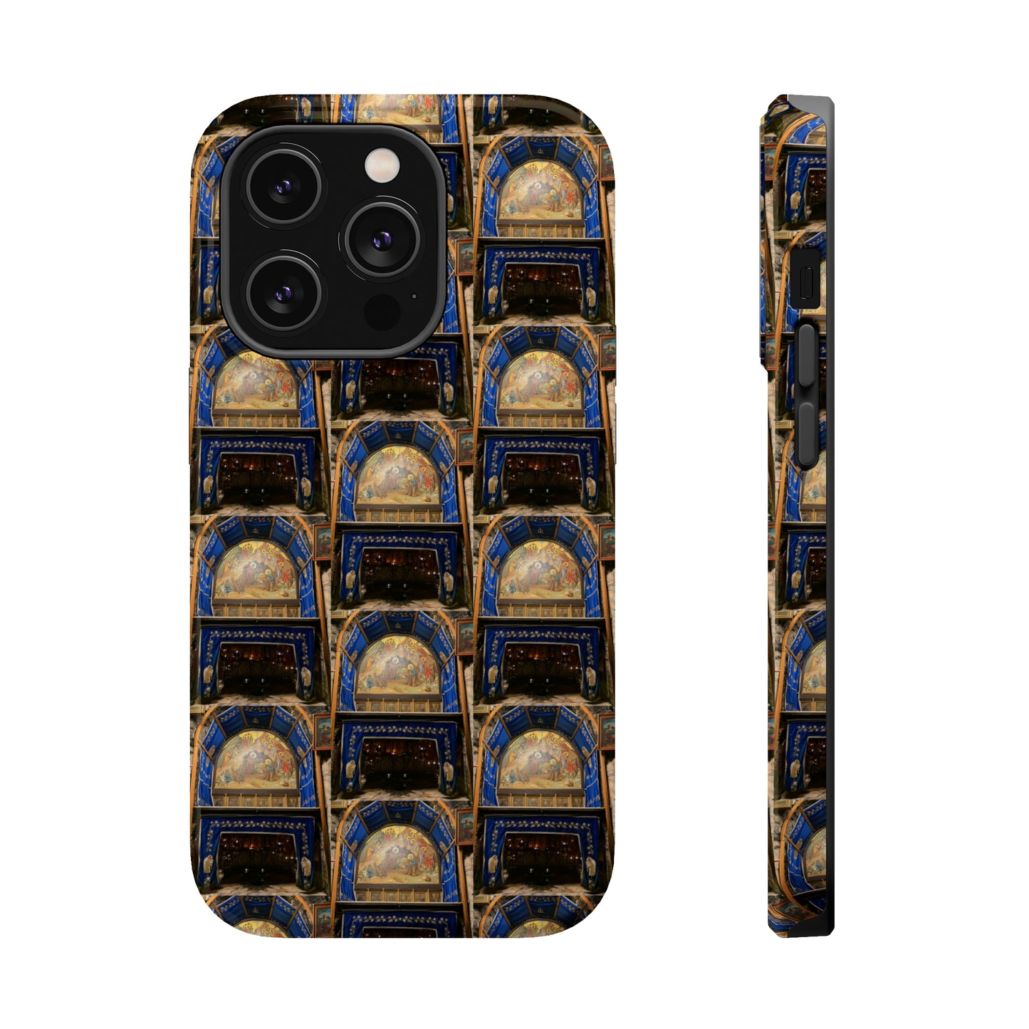 Holy Land Origins Apple iPhone MagSafe Tough Cases - Church of the Nativity at Bethlehem - The God Ball Originals by Chris Rabalais (2024)