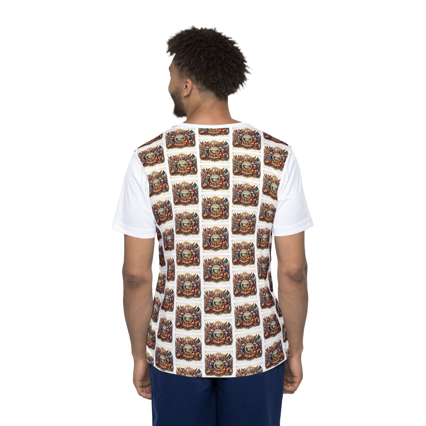 Idaho Vintage Christian Crusader - Premium Sports Jersey - USA - 100% Charity Benefit - The God Vote Collection by Chris Rabalais