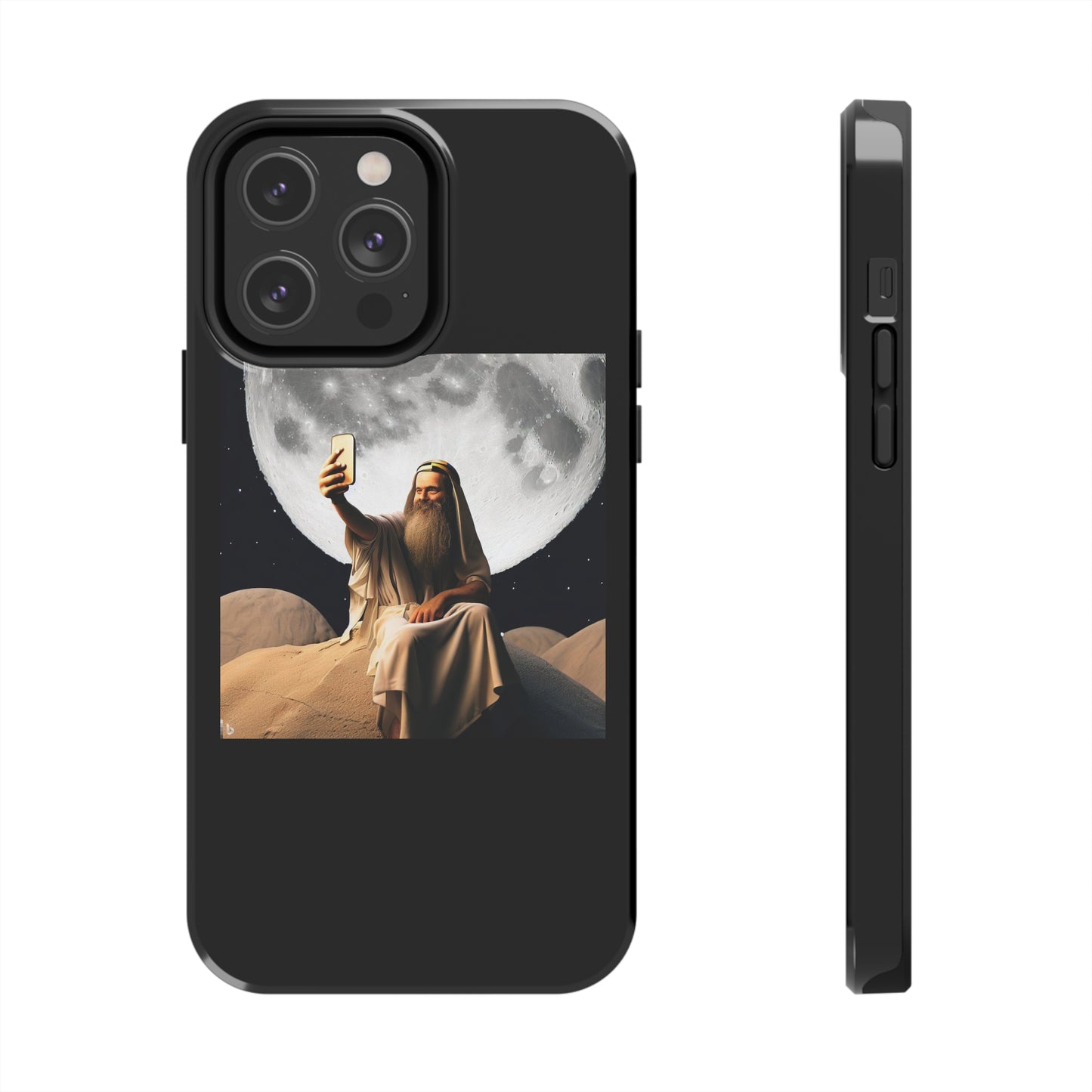 AImagination Collection iPhone Tough Case - "The Old and The New" - The God Ball Originals by Chris Rabalais (2024)
