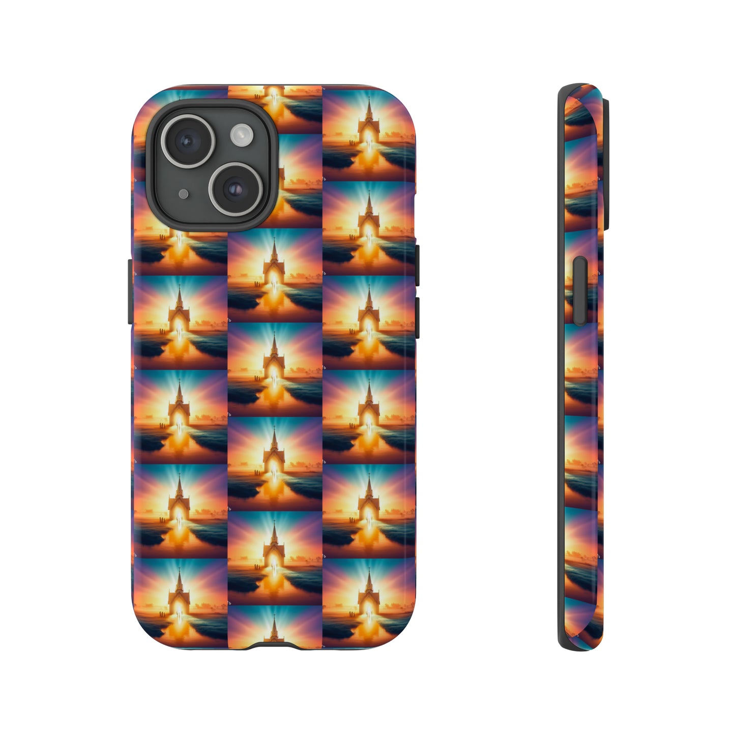 AImagination Collection iPhone Tough Case - "Come to the Light" - The God Ball Originals by Chris Rabalais (2024)