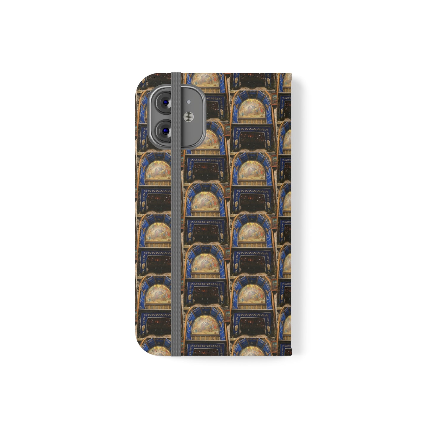 Holy Land Origins Apple iPhone Flip Cases - Church of the Nativity at Bethlehem - The God Ball Originals by Chris Rabalais (2024)