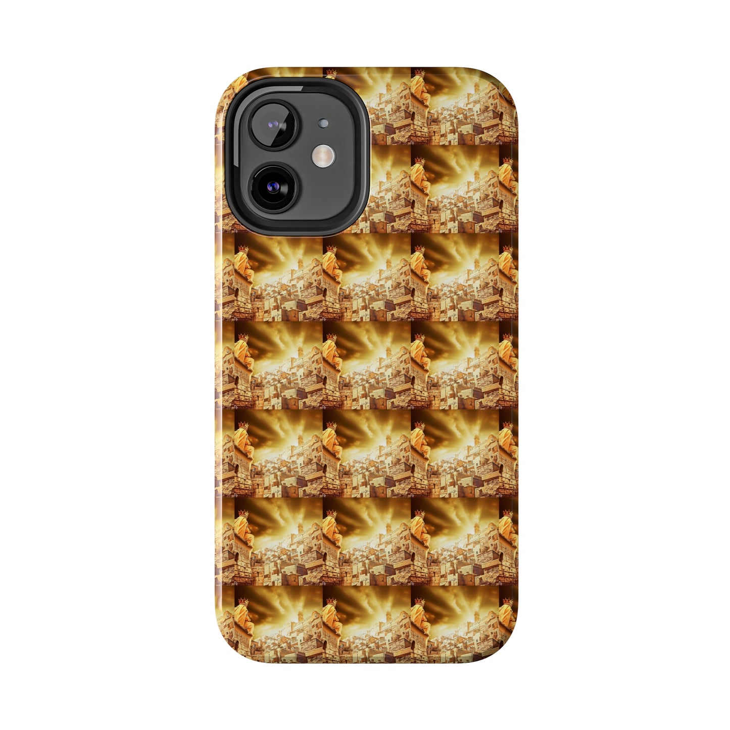 AImagination Collection Apple iPhone Tough Case - "The Golden Kingdom" - The God Ball Originals by Chris Rabalais