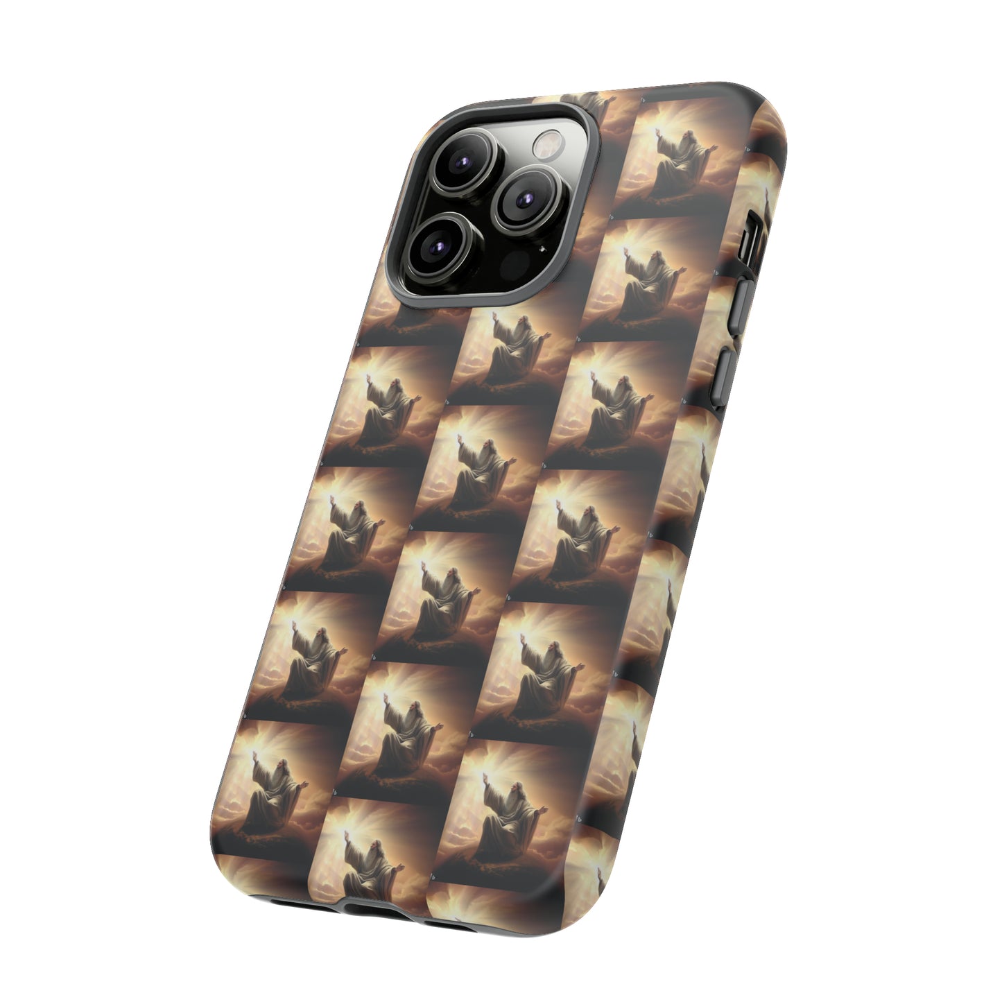 AImagination Collection iPhone Tough Case - "Let There Be Light" - The God Ball Originals by Chris Rabalais (2024)