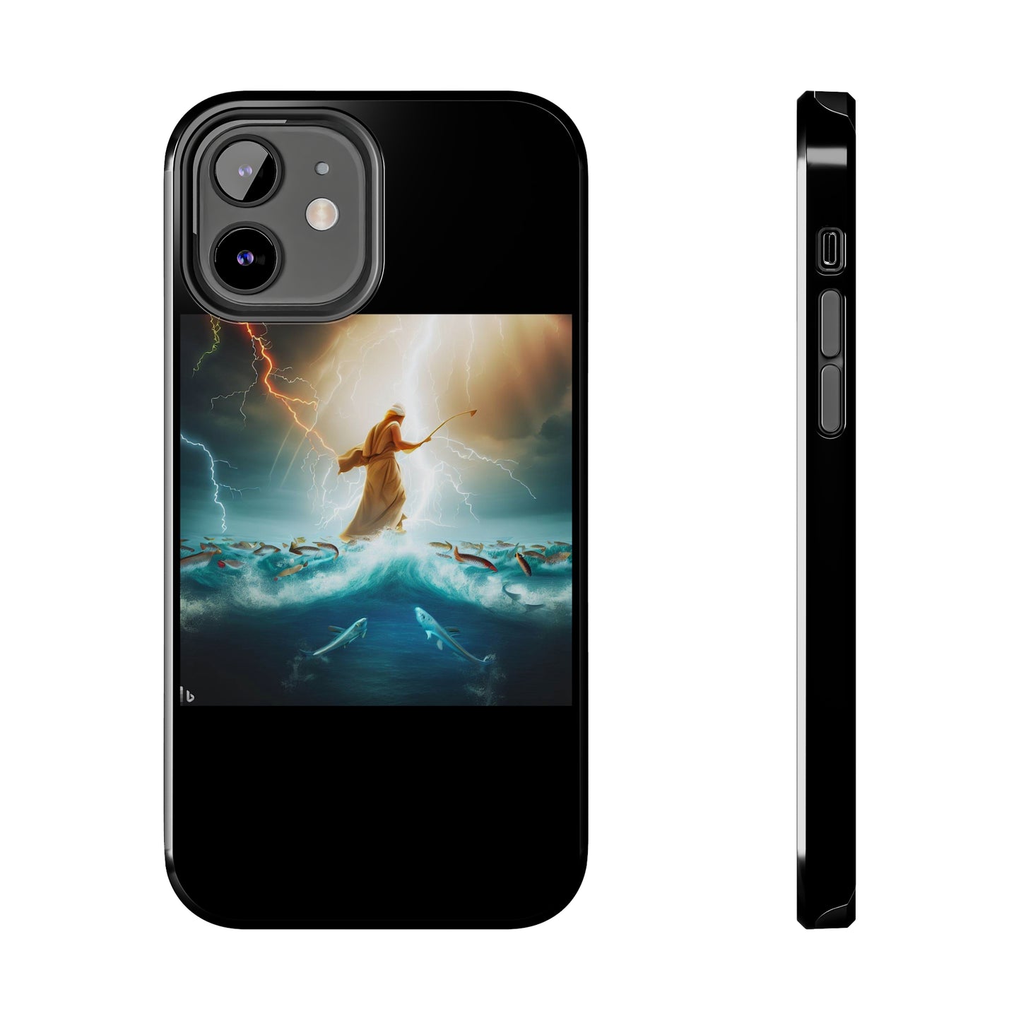 AImagination Collection iPhone Tough Case - "Fishing" - The God Ball Originals by Chris Rabalais (2024)