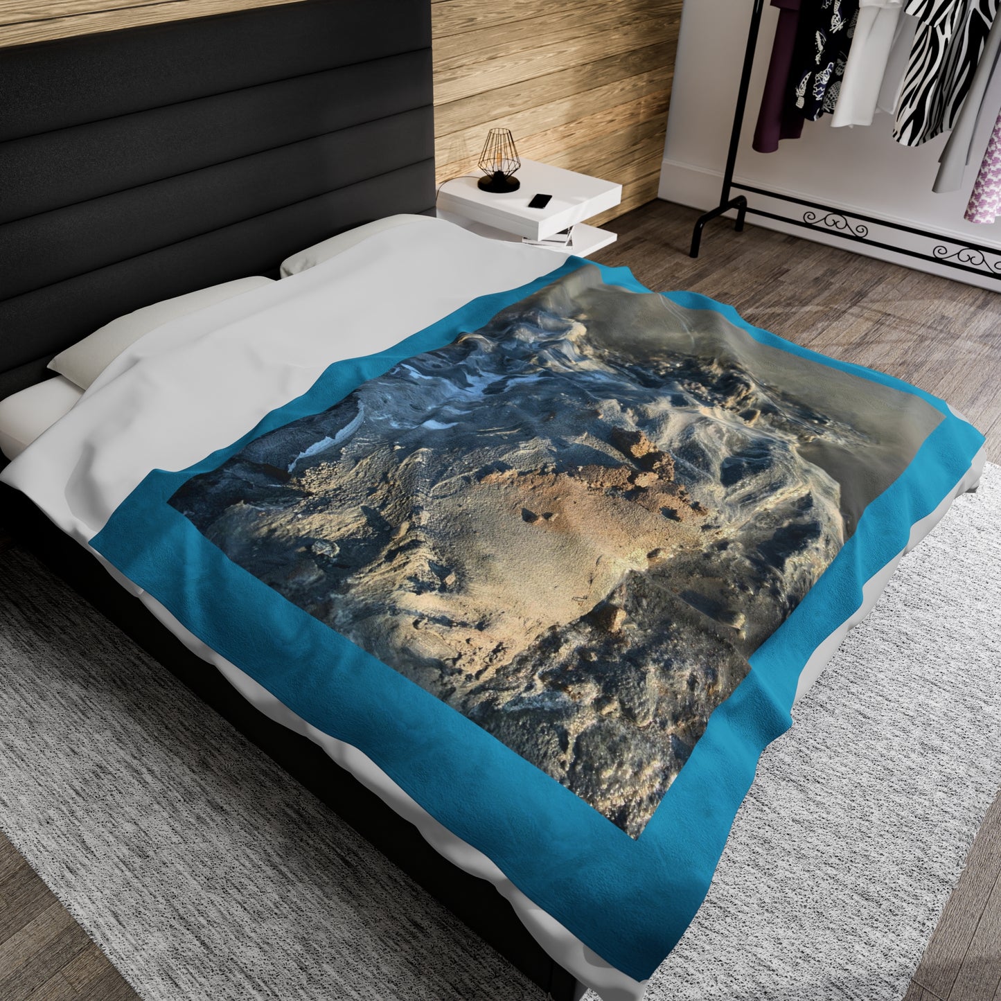 Holy Land Origins Velveteen Plush Blanket - The Dead Sea (Israel) - The God Ball Originals by Chris Rabalais (2024)