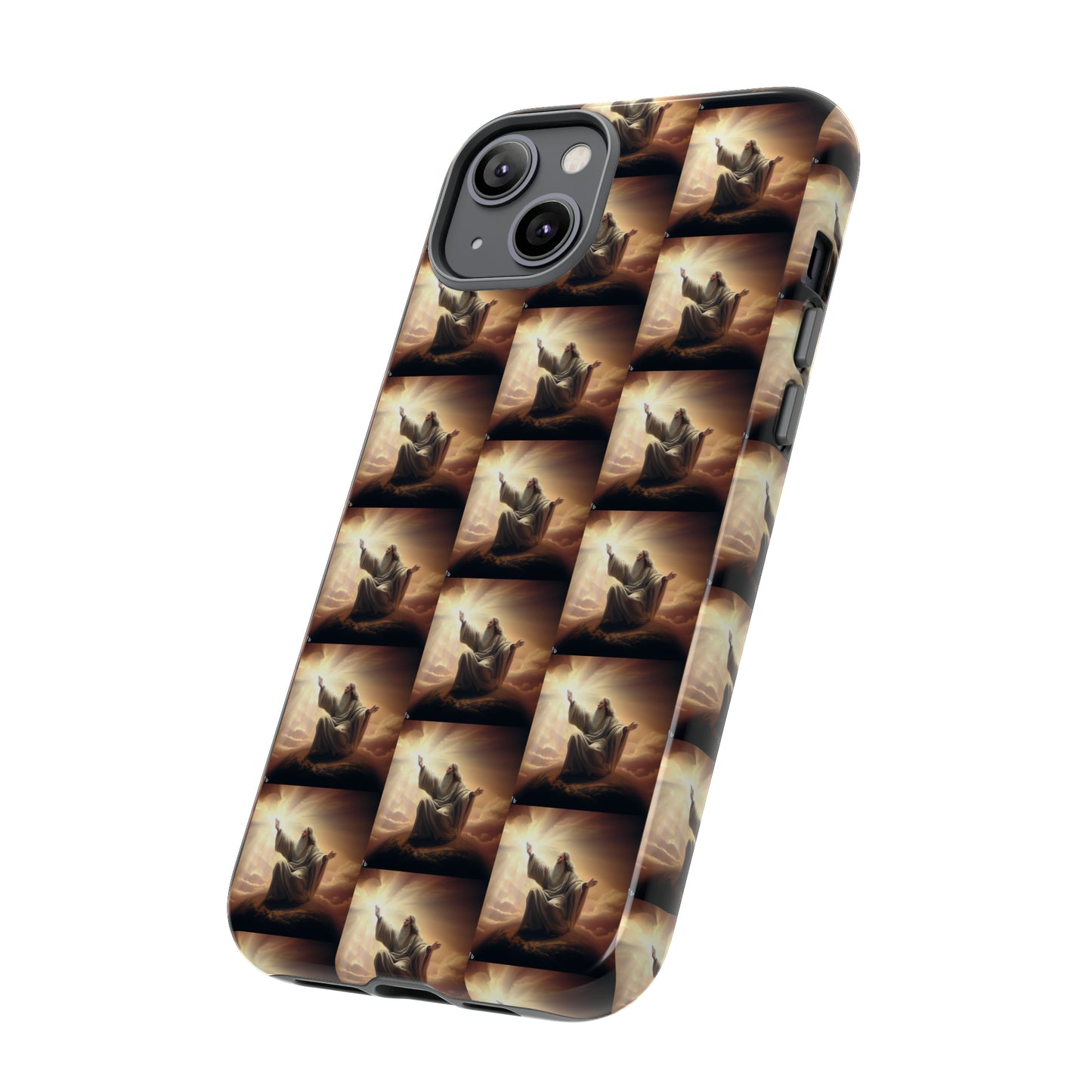 AImagination Collection iPhone Tough Case - "Let There Be Light" - The God Ball Originals by Chris Rabalais (2024)