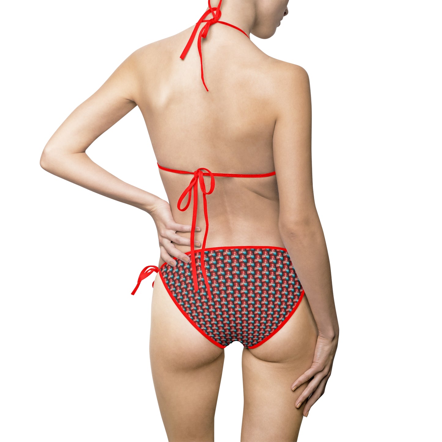 AImagination Collection Women's Bikini Swimsuit - "Standing in the Gap" - The God Ball Originals by Chris Rabalais (2024)