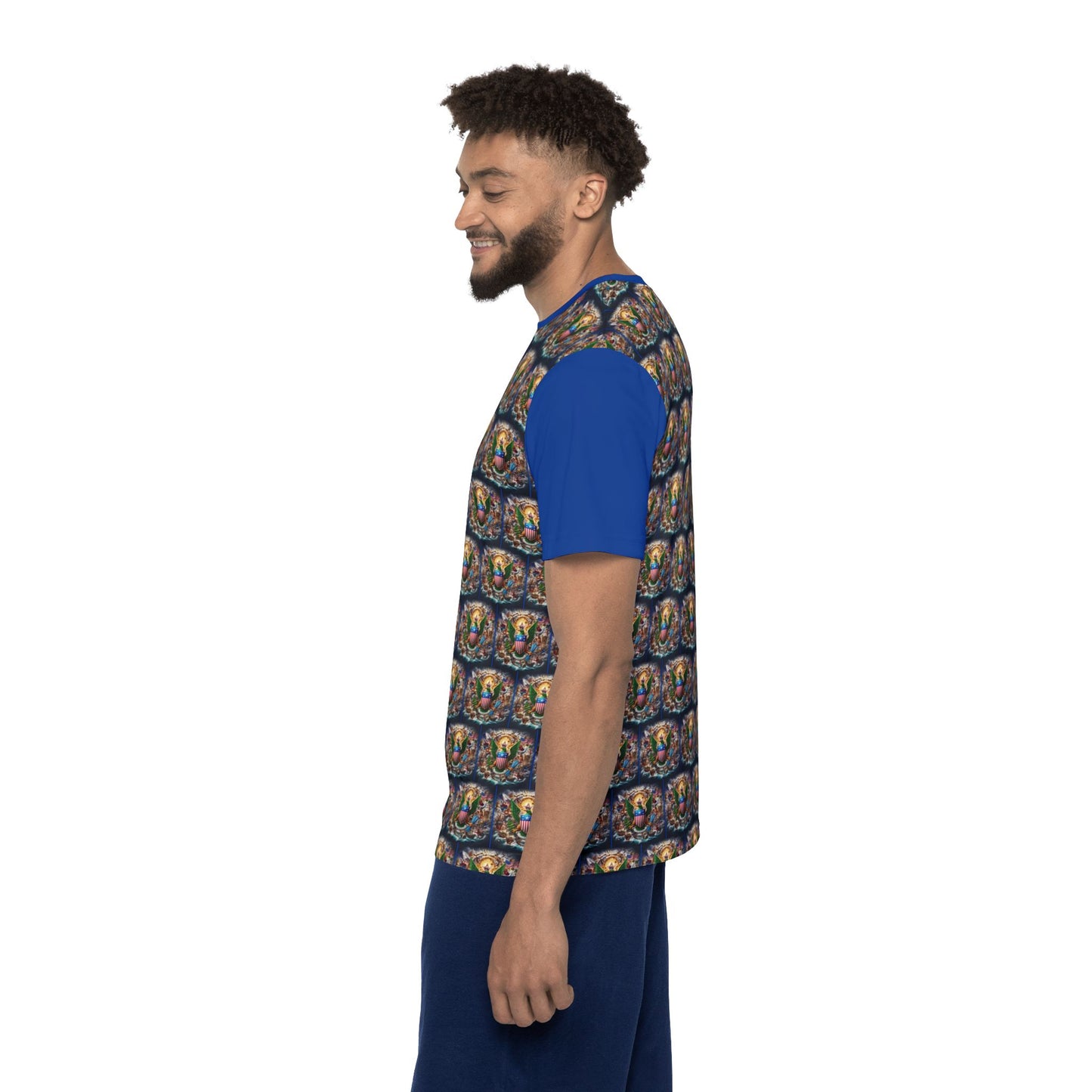 Virgin Islands Vintage Christian Crusader - Premium Sports Jersey - USA - 100% Charity Benefit - The God Vote Collection by Chris Rabalais