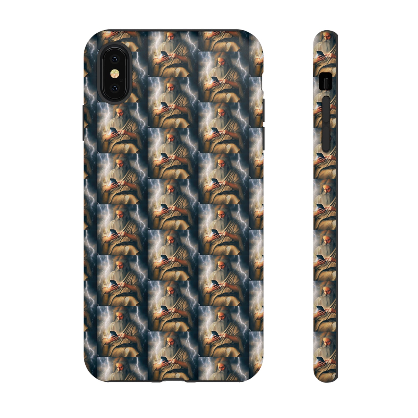 AImagination Collection iPhone Tough Cases - "The Watchman" - The God Ball Originals by Chris Rabalais (2024)