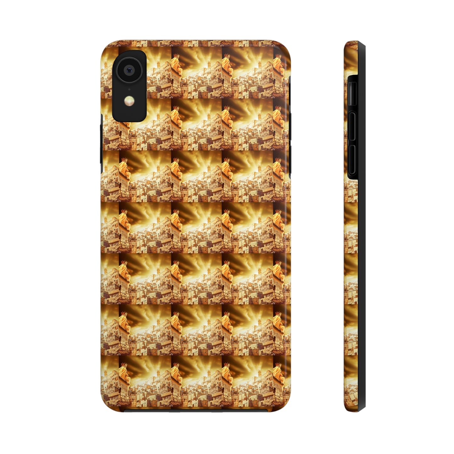 AImagination Collection Apple iPhone Tough Case - "The Golden Kingdom" - The God Ball Originals by Chris Rabalais